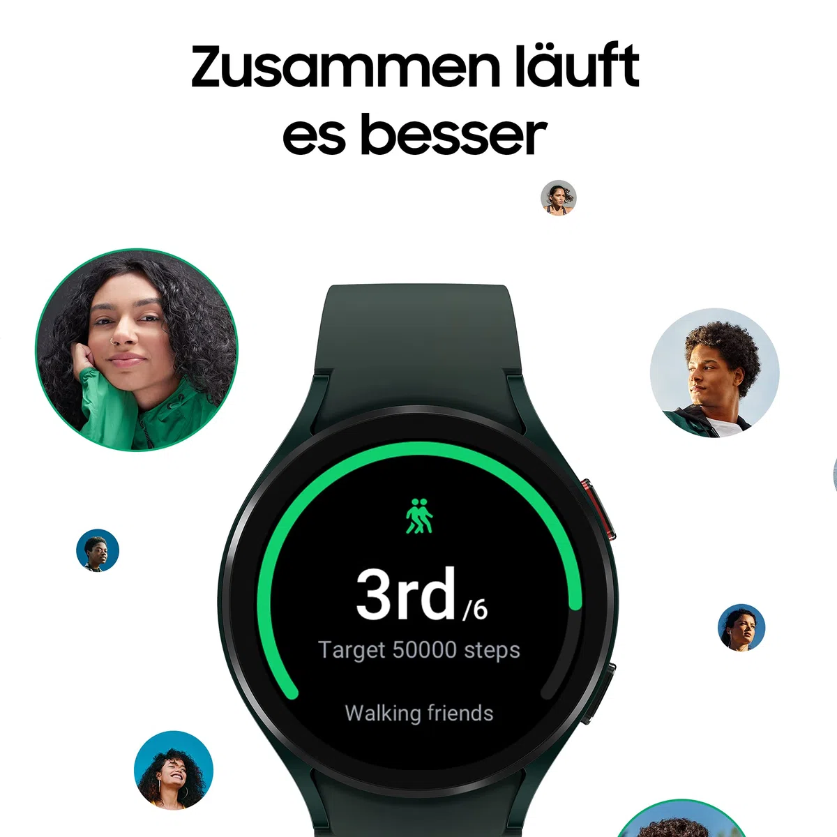 Samsung Galaxy Watch4 Smartwatch, Rose Gold, 40 mm