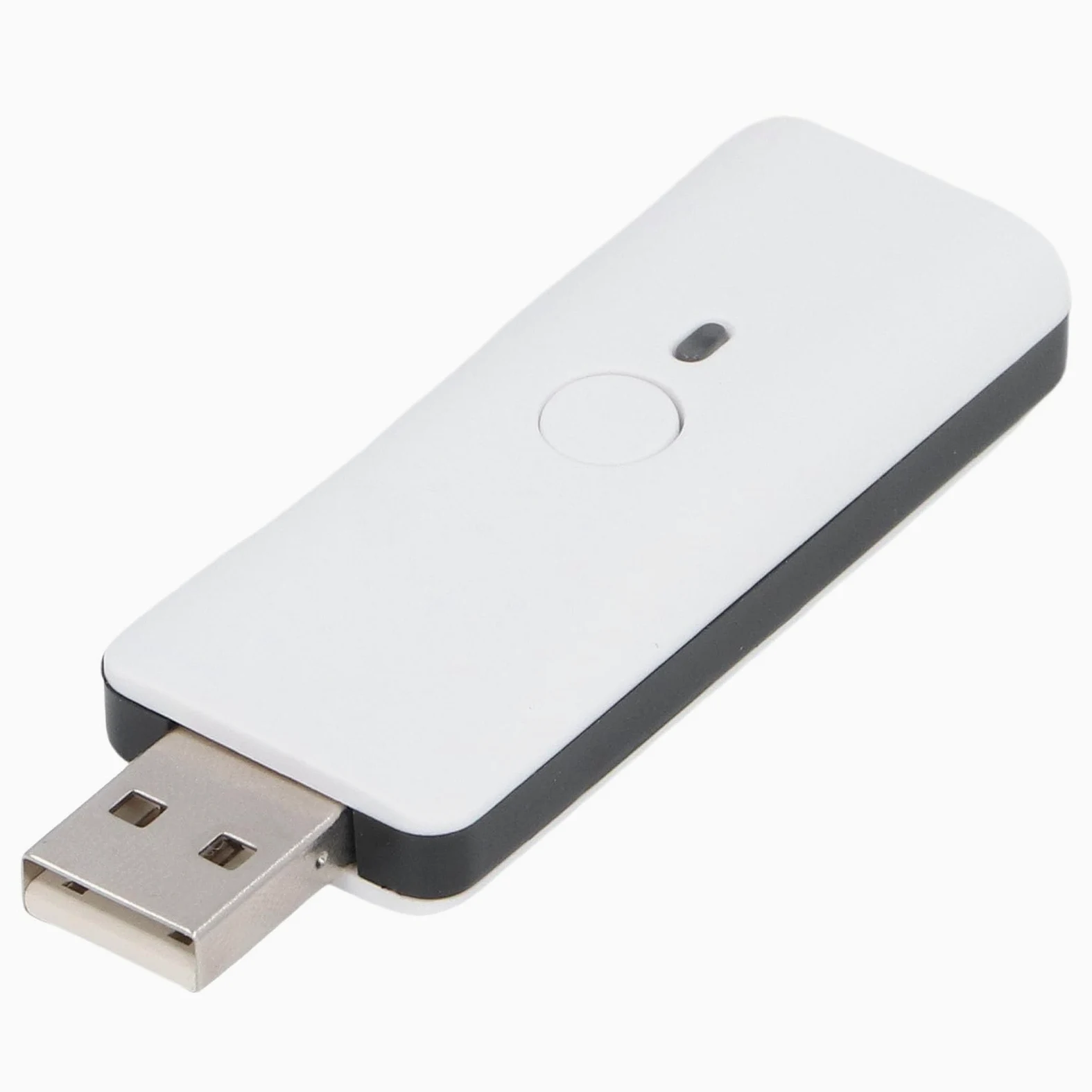 Adapter Kontrolera Bezprzewodowego Kompaktowy i Przenośny do Pro, Slim, PC Plug and Play do Organizacji Przestrzeni do Gier (Biały)