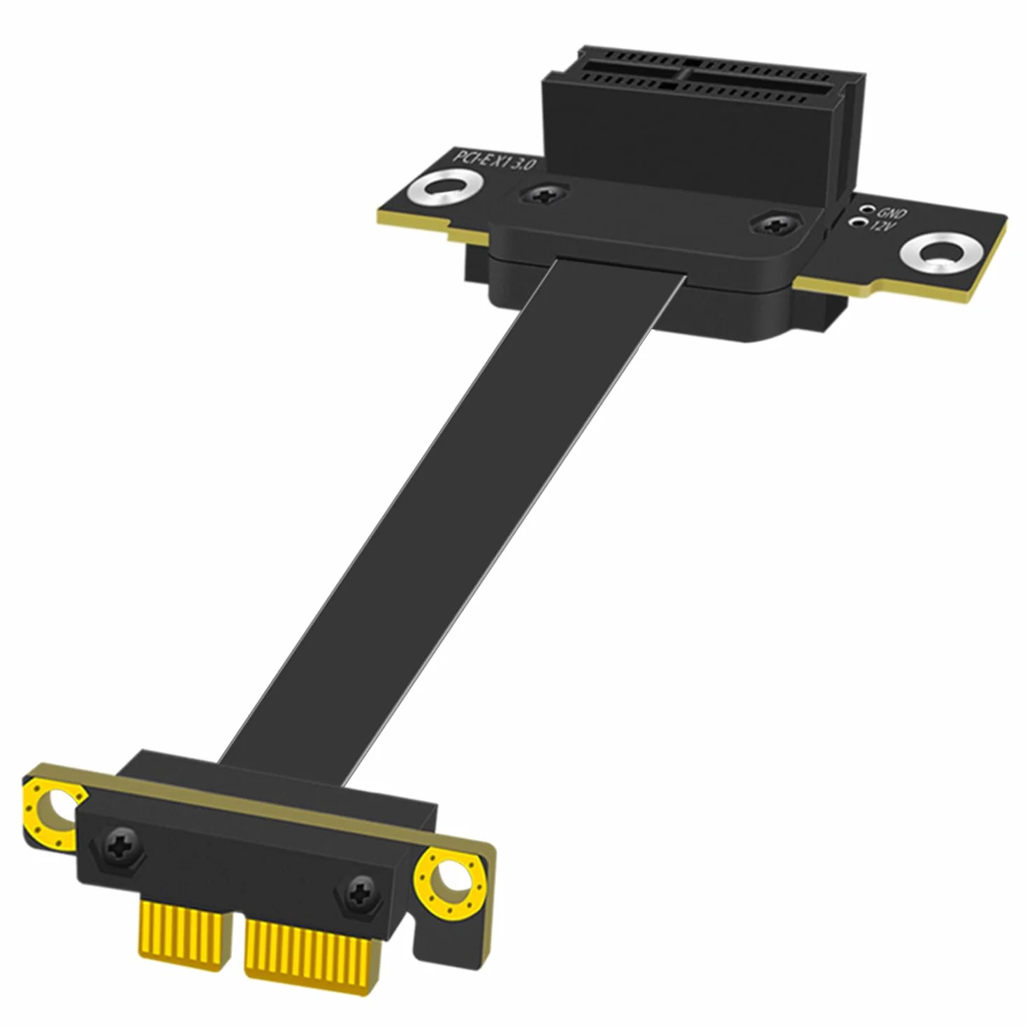 GLOTRENDS 100mm PCIe 3.0 X1 Riser Kabel dla kart M.2