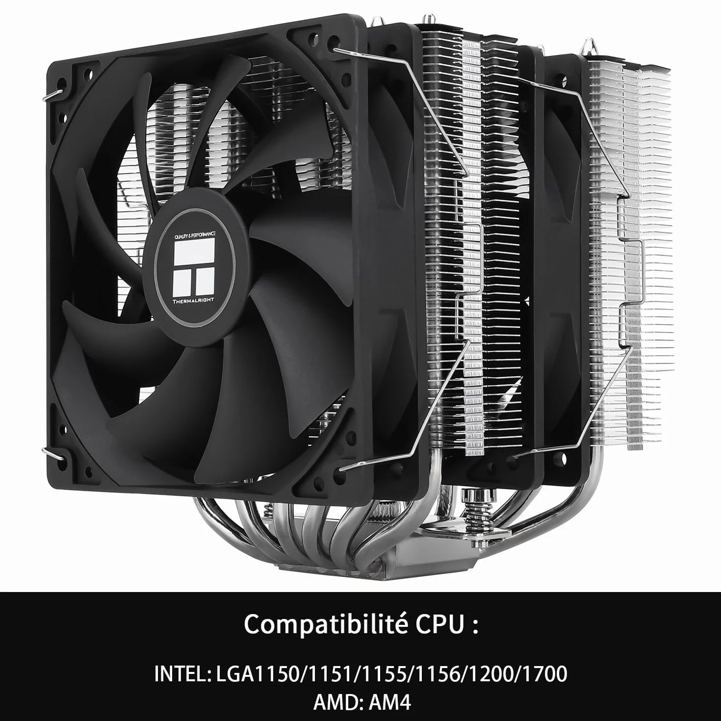 Thermalright Peerless Assassin 120 SE układ chłodzenia procesora, 6 ciepłowodów, wentylator Dual 120 mm TL-C12C PWM, aluminiowa osłona radiatora, AGHP, do AMD AM4 AM5/Intel 1700/1150/1151/1200