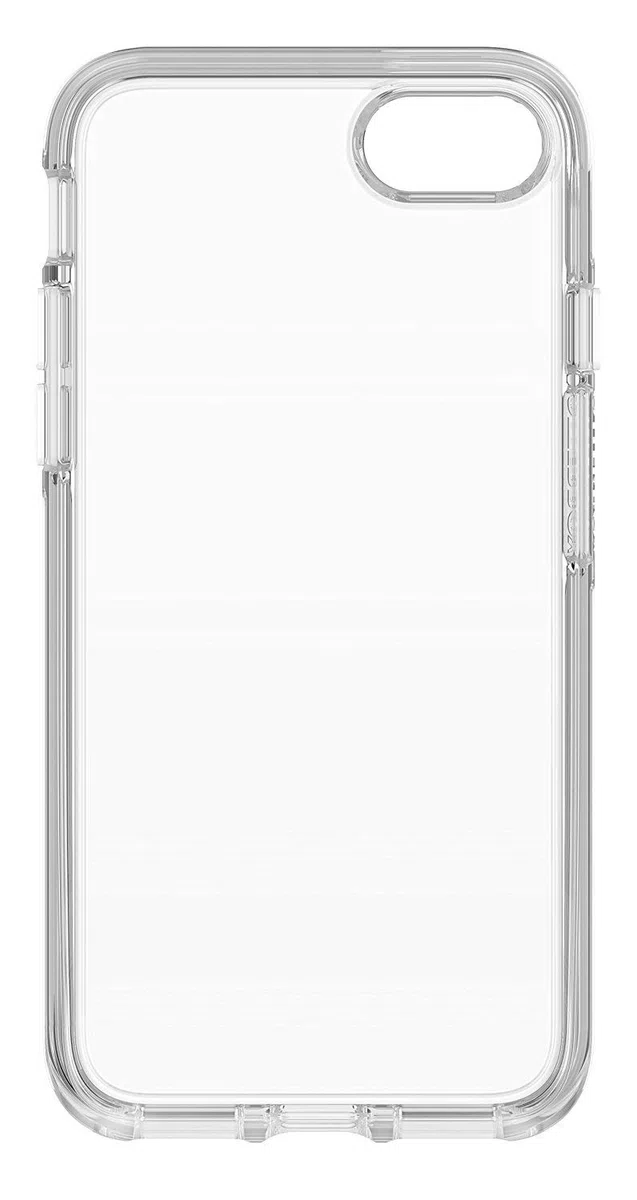 OtterBox Symmetry Clear Etui do iPhone 7/8/SE 2. gen/SE 3. gen, Odporne Na Wstrząsy i Upadki, Potrójnie Przetestowane Zgodnie ze Standardami Wojskowymi, Przezroczyste