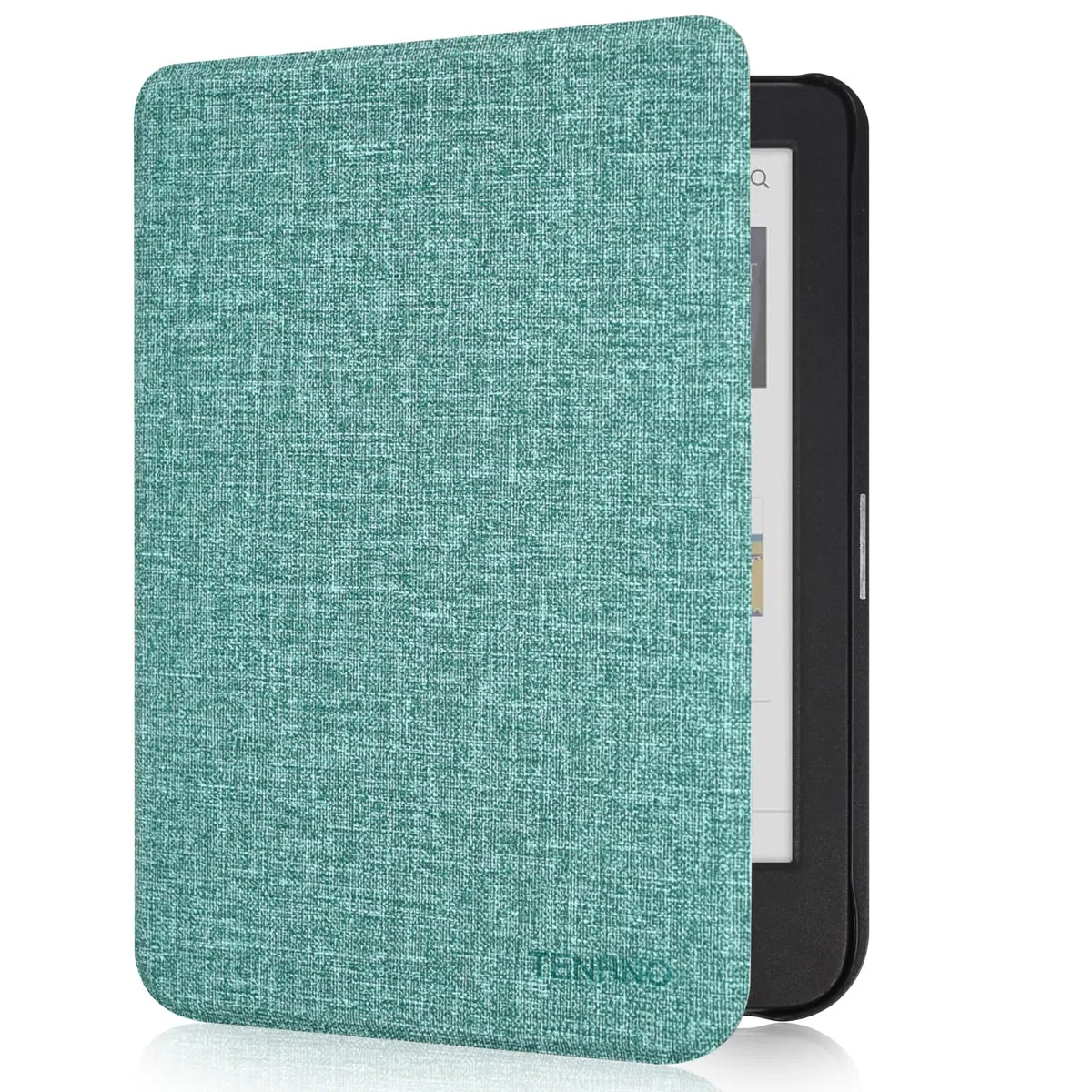Tenano 6" Etui do Kobo Clara Colour | BW | 2E, Tolino Shine Colour/Shine 5/4 - Cienka Osłona Chroniąca z Funkcją Auto Sen/Budzenie - Miętowa Zielień | Smukłe etui ochronne z funkcją Auto Sleep/Wake, miętowa zieleń