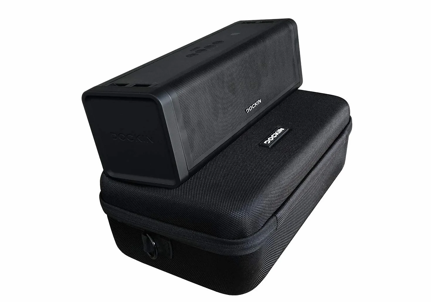 DOCKIN D FINE 2 D FINE+2 Mobilna torba wodoodporna twardy futerał do przenośnych głośników Bluetooth etui ochronne z paskiem na ramię
