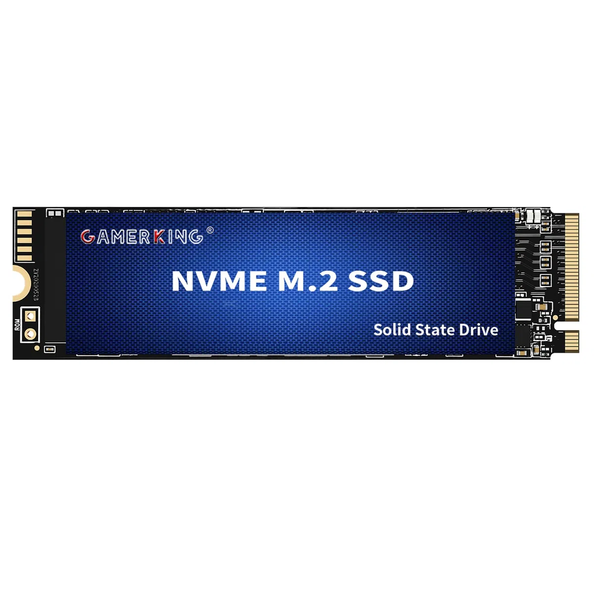 GAMERKING Wewnętrzny dysk SSD 128GB M.2 NVME 2280 PCIe Gen 3 x4, do 1800 MB/s 3D NAND Flash M Key o niskim zużyciu energii, pamięć do komputera stacjonarnego, laptopa