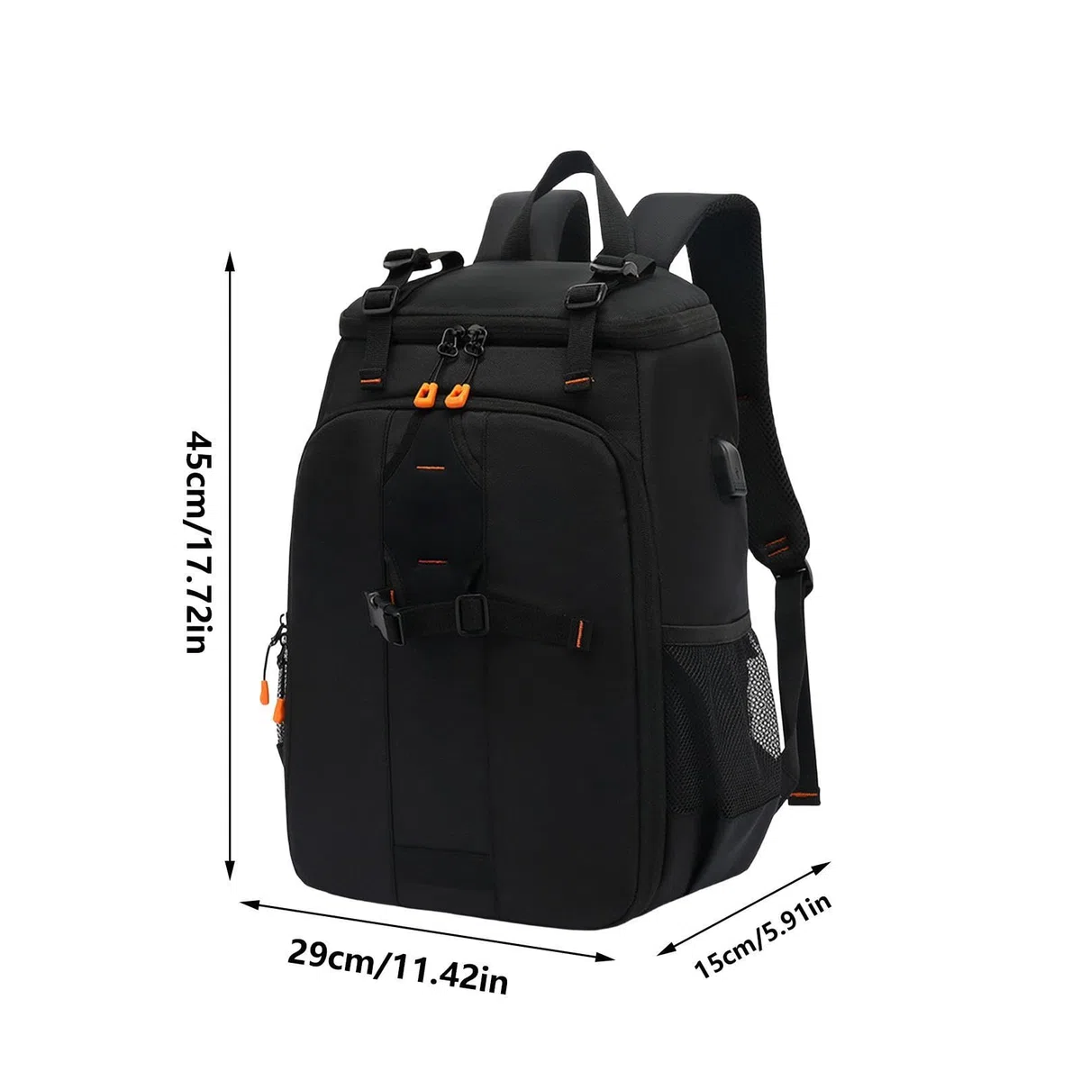 Fotograficzny plecak Wielofunkcyjny Plecak z Przegrodą na Laptop | Etui na Aparat Cyfrowy Dla Kobiet i Mężczyzn, na Wędrówki, Fotografię, Outdoor, Przygody, Drona, Pracę,