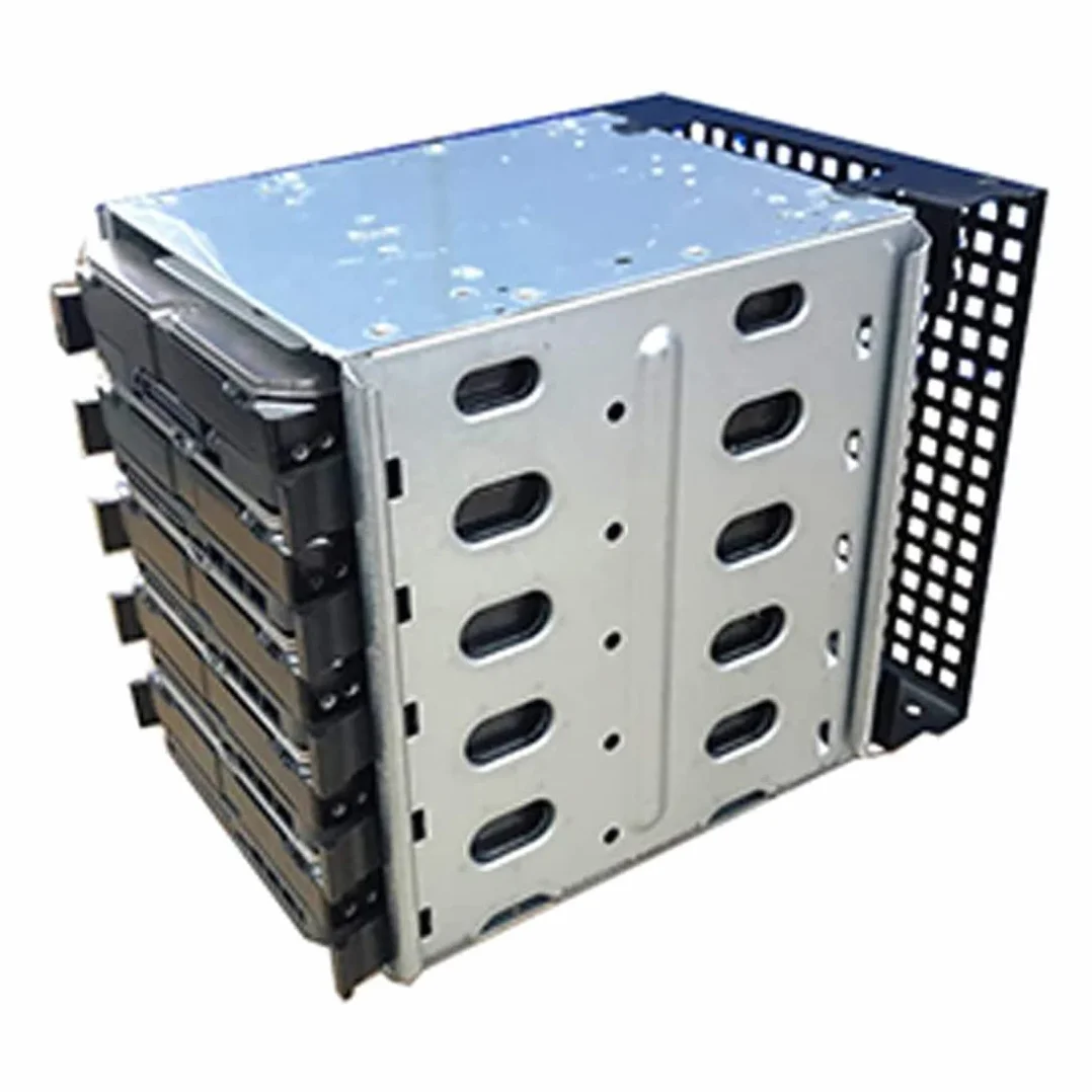 5,25 na 5 x 3,5 HDD Cage Rack obudowa dysku twardego adapter