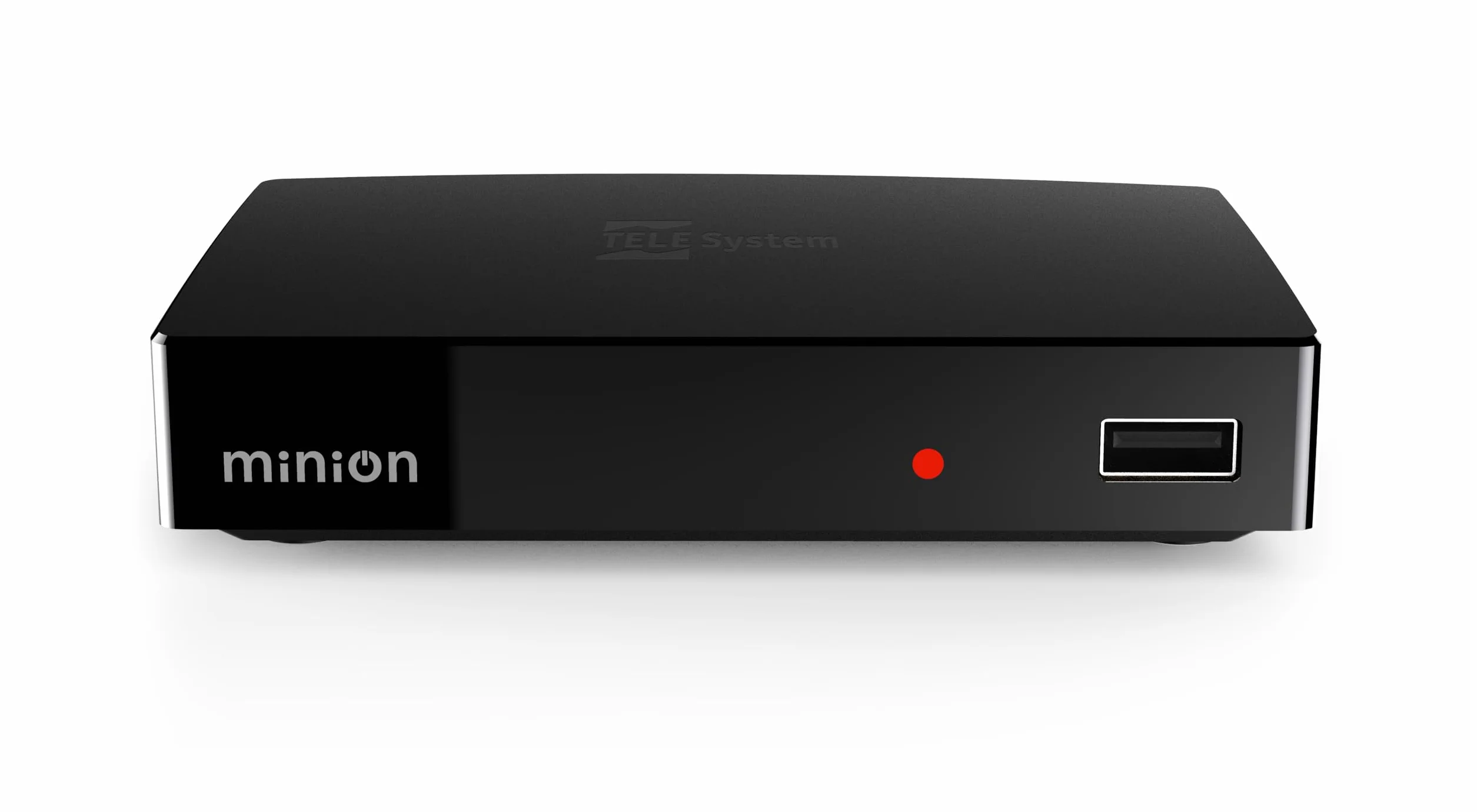 Tele System MINION Cyfrowy dekoder naziemny DVB-T2 HEVC 10-bitowy