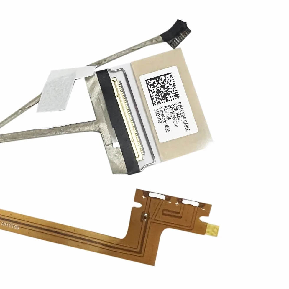 Gintai FY515 eDP LCD Display kabel wideo Row 144HZ ekran do Lenovo Y530 Y7000 DC02C00FC10