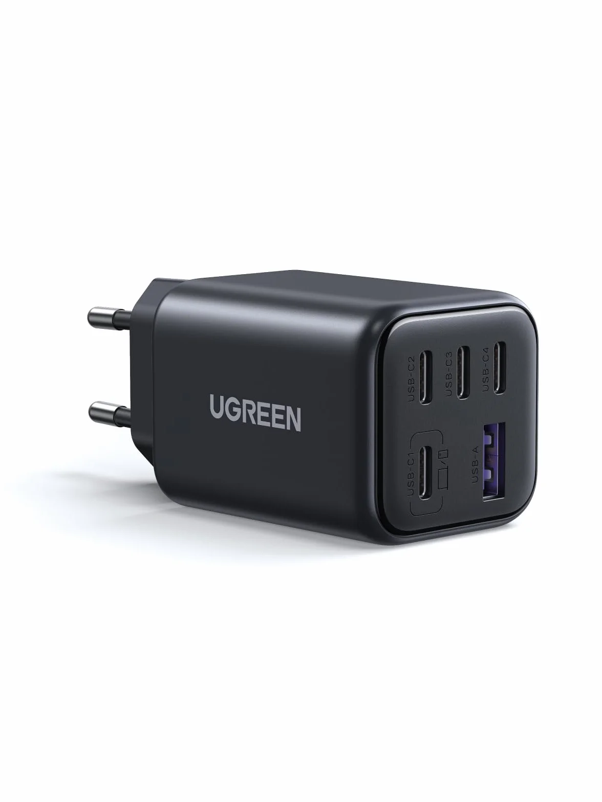 UGREEN Ładowarka USB C 45 W 5-portowa szybka ładowarka GaN Zasilacz PPS Adapter ładowarki PD Kompatybilna z Galaxy S25 Ultra, S24, iPhone 17 Pro Max, MacBook Air, iPad, Tab A8, Pixel 9