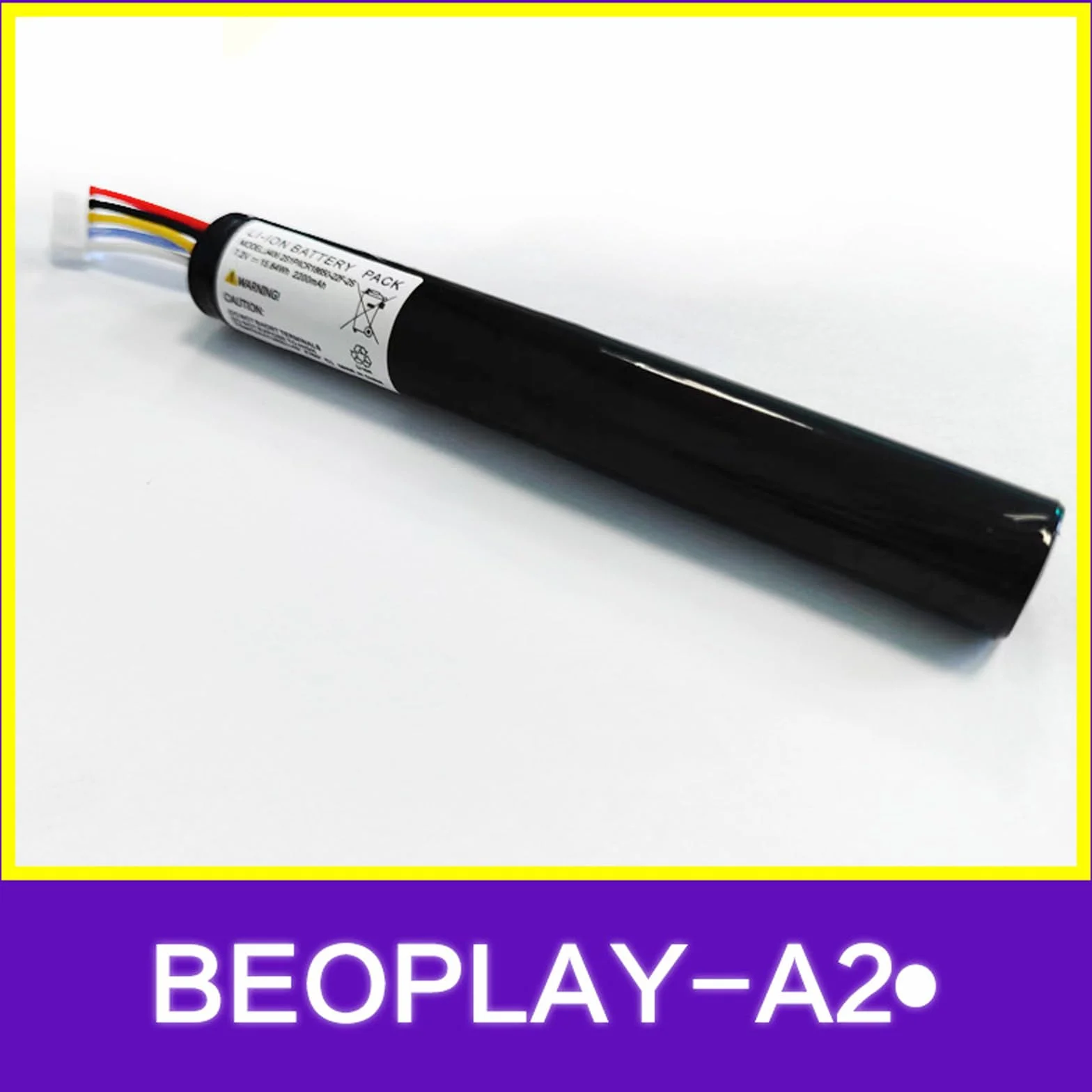 Bateria kompatybilna z Bang ťOlufsen J406/ICR18650NH-2S(Li-Ion 2200 mAh) do Bang ťOlufsen BeoLit 15, BeoLit 17, BeoPlay A2, BeoPlay A2 Active