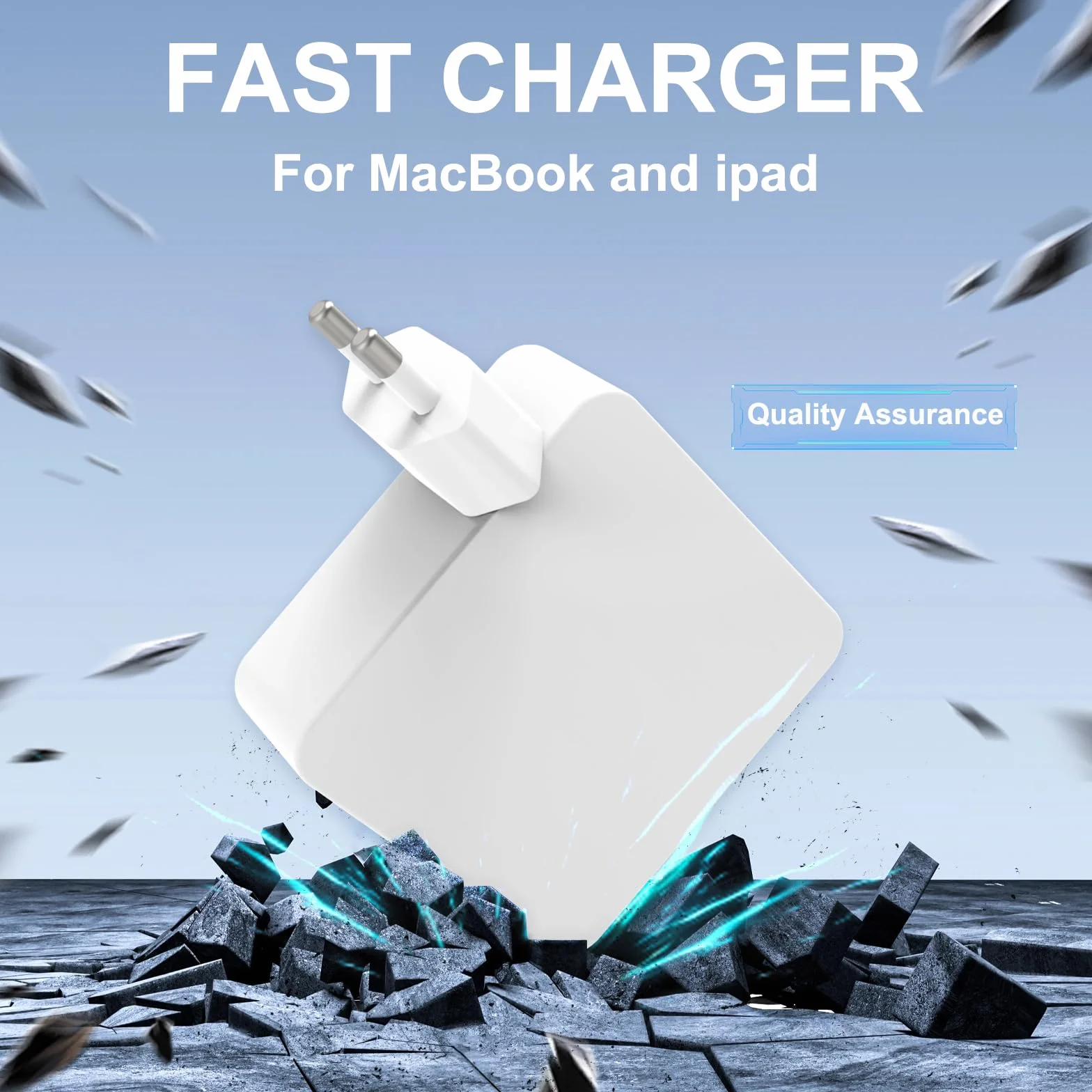 USB C Ładowarka 106W Szybka Zasilacz Kompatybilny z MacBook Pro 16/15/14/13, Mac Book Air 13/15, iPad Pro 2022/2021/2020/2019/2018, Kabel USB C 2M