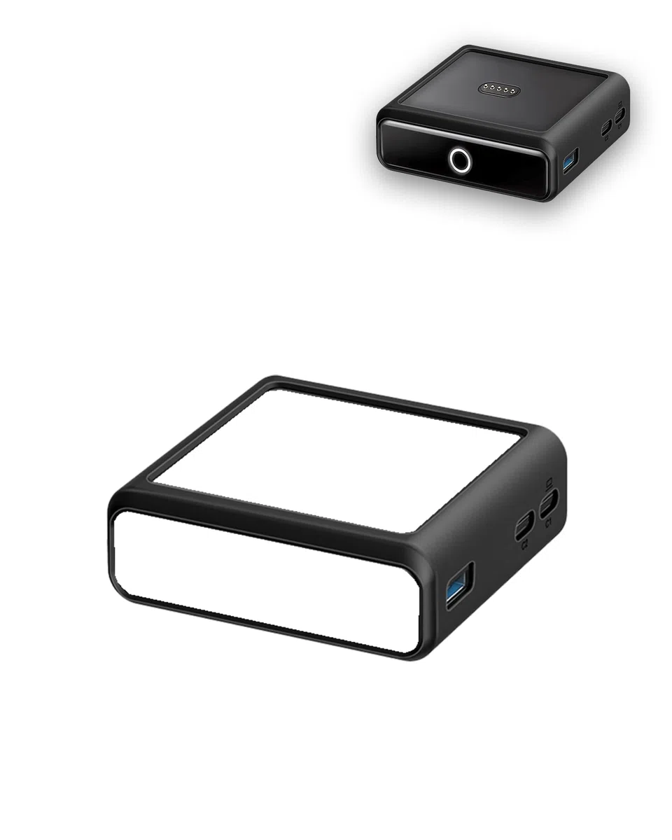 Etui na podstawkę ładującą Anker Prime 100 W, silikonowy pokrowiec ochronny do bazy ładującej Anker 100 W – wielokrotnego prania, kompleksowa ochrona (czarne)