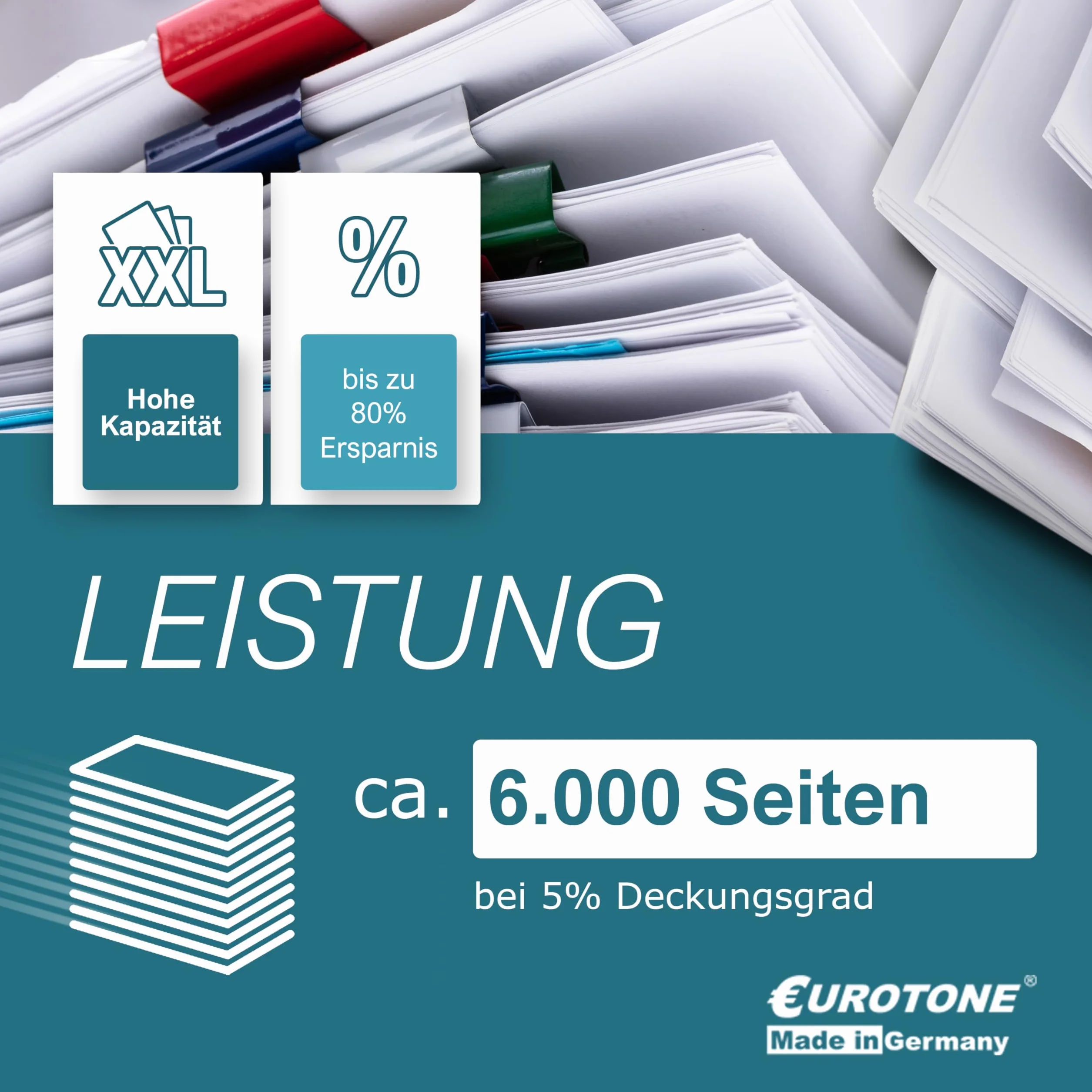 Eurotone 1x toner kompatybilny z Kyocera FS-C 1020 MFP Plus zastępuje 1T05JKCNL0 TK-150C