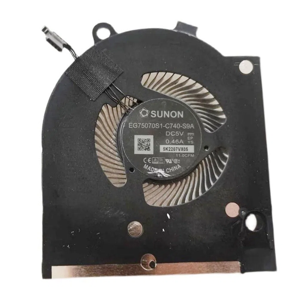 Wentylatory chłodzące procesora komputera do EG75070S1-C740-S9A DC5V wentylator chłodnicy laptopa części laptopa