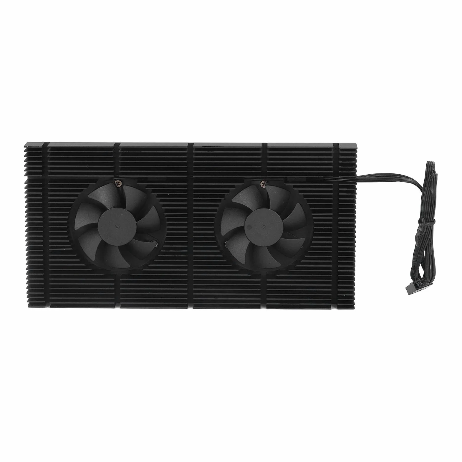 Matybobe Chłodnica Pamięci Podwójny Radiator PWM VRAM Samodzielnie Wykonana Płyta Montażowa Chłodnica Pamięci Karta Graficzna Radiator Regulowana prędkość Niski Poziom Hałasu (Podkładka 0,5 mm 600)