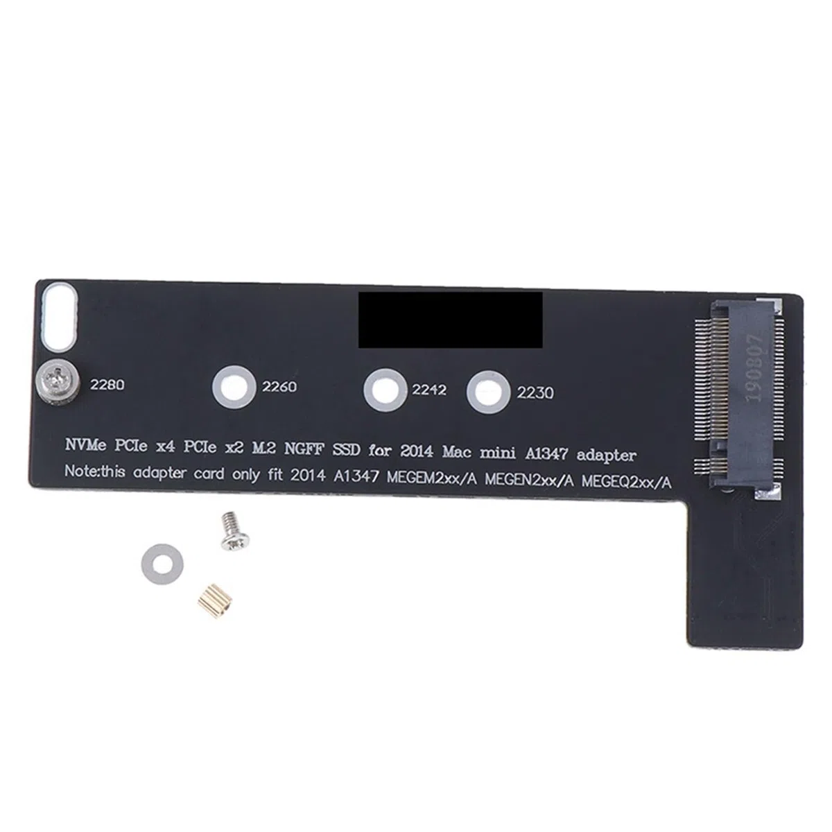 PCI-Ex4 M.2 NGFF NVME AHCI SSD konwerter karty adapter do 2014macbook A1347