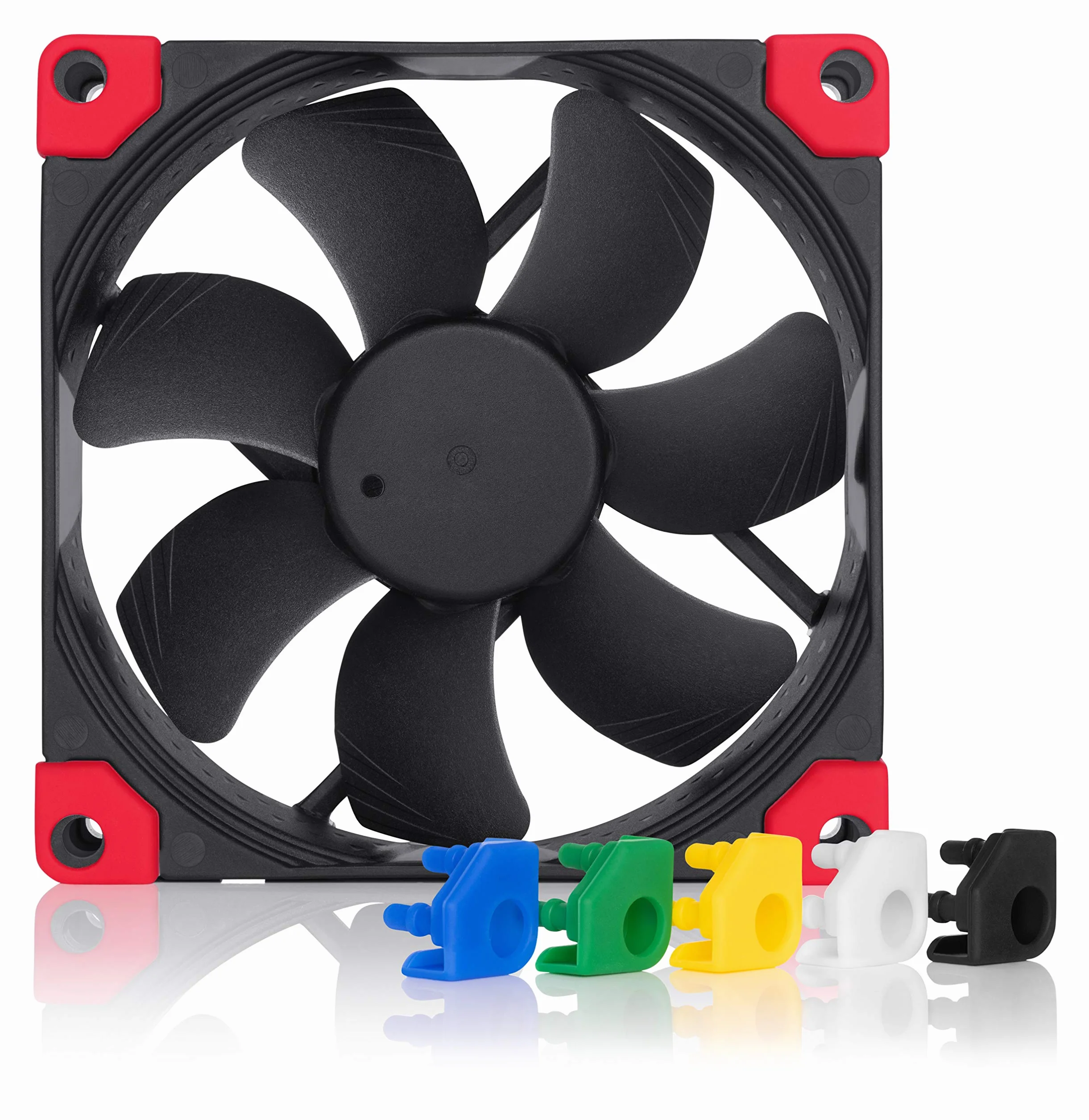 Noctua NF-A9 PWM chromax.black.swap, Cichy, 4-Pinowy Wentylator Klasy Premium (92 mm, Czarny)