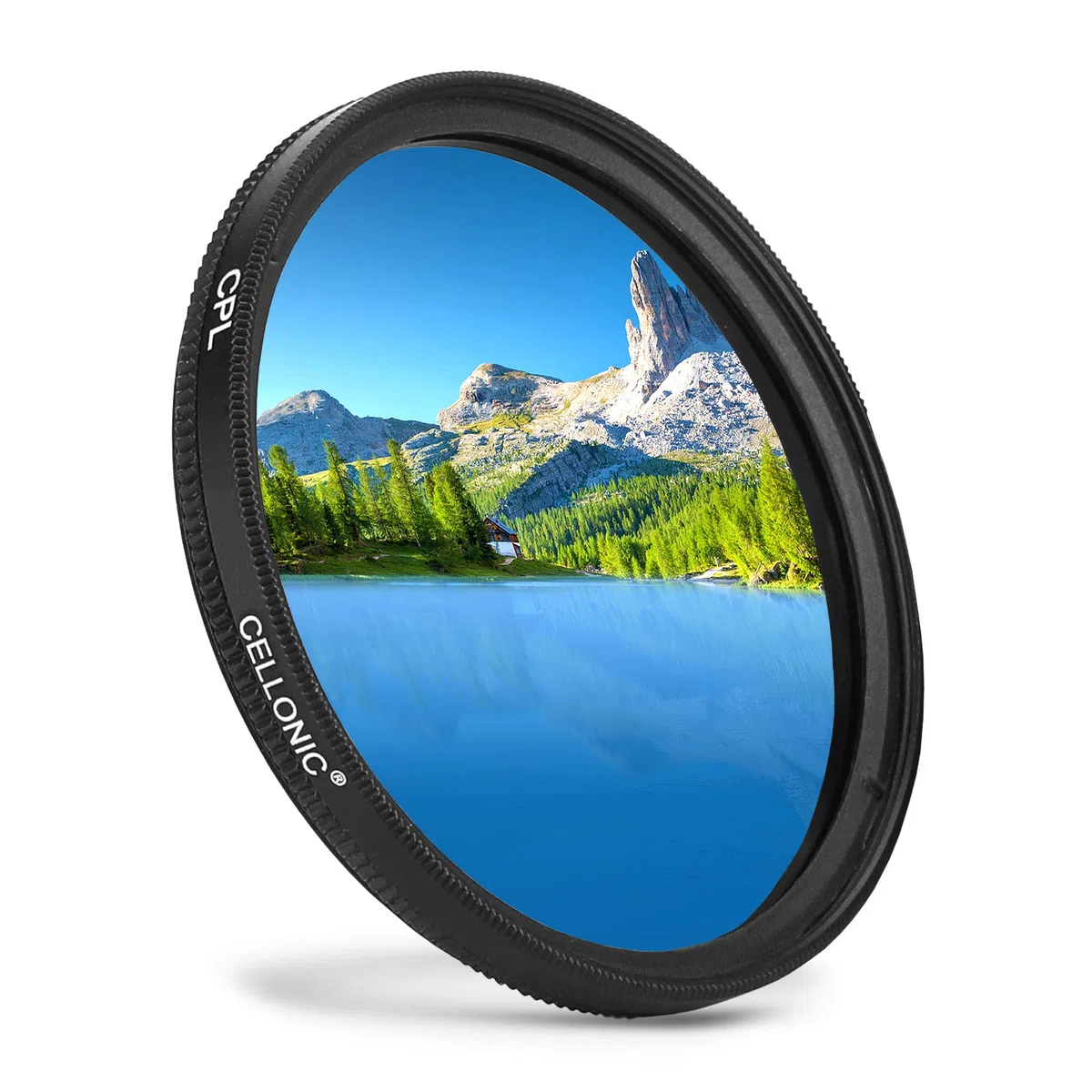 Filtr CPL kompatybilny z Canon EF (Ø 58 mm) obiektyw z gwintem filtra 58 mm - okrągły filtr polaryzacyjny, filtr polaryzacyjny CPL