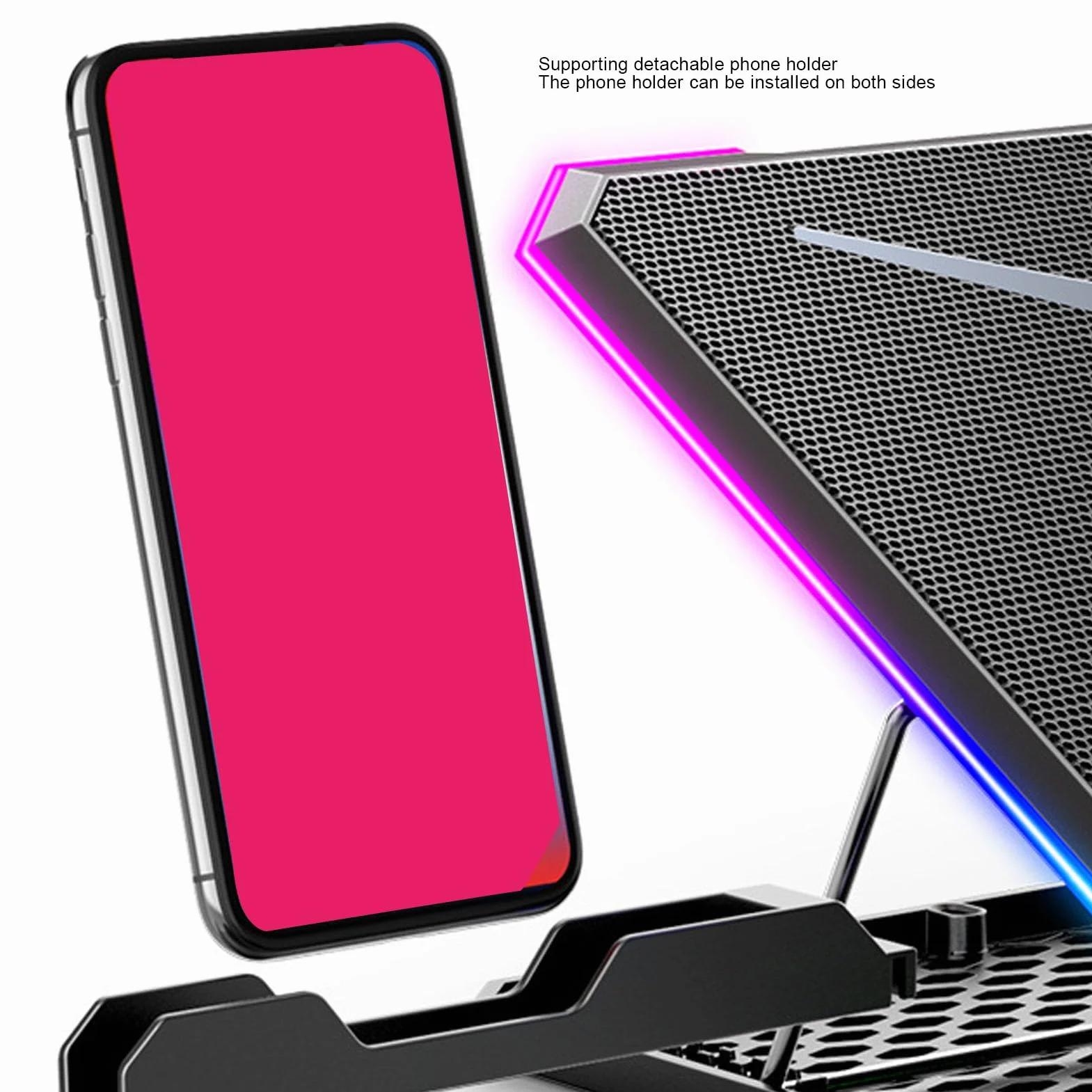 Generic Podkładka Chłodząca do Laptopa do Gier Ciche i Wydajne Chłodzenie Podczas Intensywnych Sesji Gamingowych Lodówka Laptopa 12–19 Cali (14 fanów)