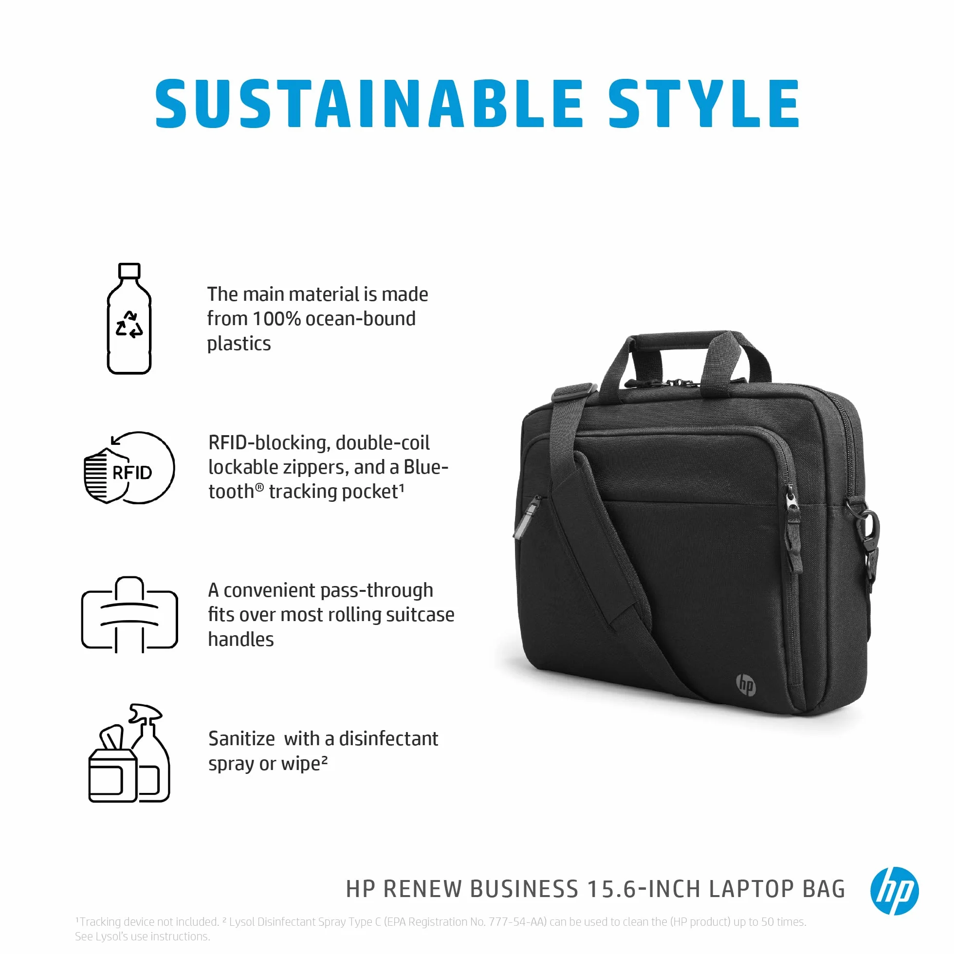 HP Renew Executive Notebook Tasche 39,62cm 15,6Zoll