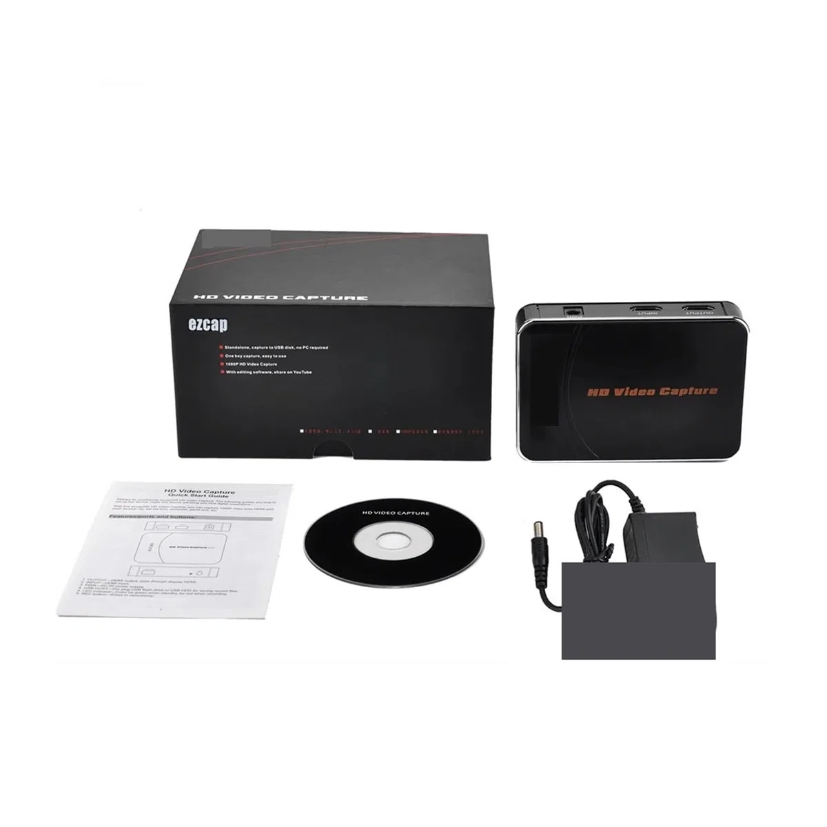Karta przechwytująca gry wideo 280H 1080P Full HD Rejestrator wideo Grabber Capture Box dla WiiU 360 One PS4 Dysk flash USB Wysoka częstotliwość odświeżania