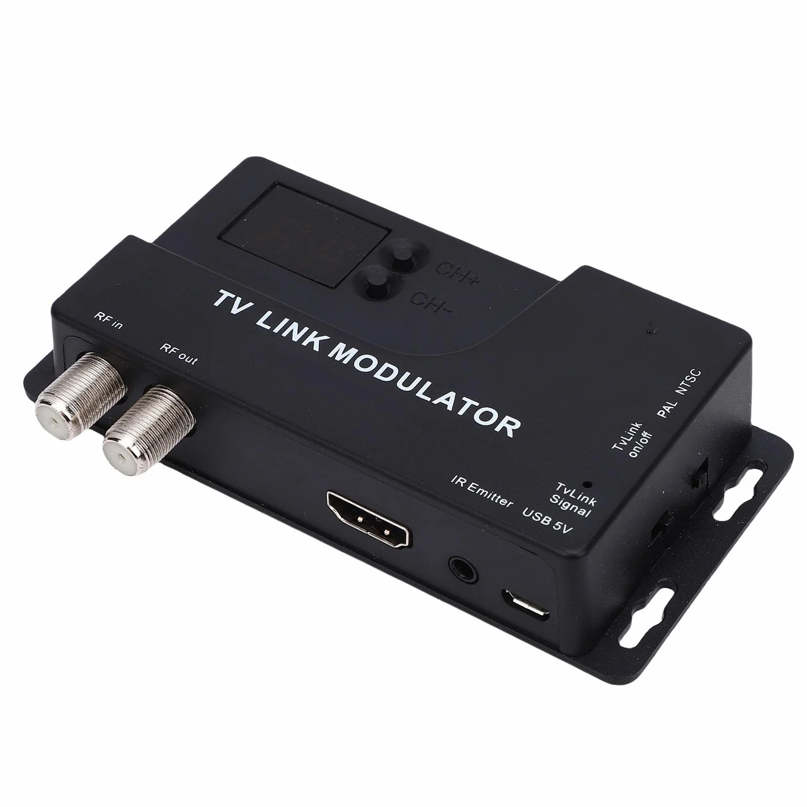 Zunate Modulator HDMI na RF Konwerter Koncentryczny 1080P 471,25-885,25 MHz PAL NTSC