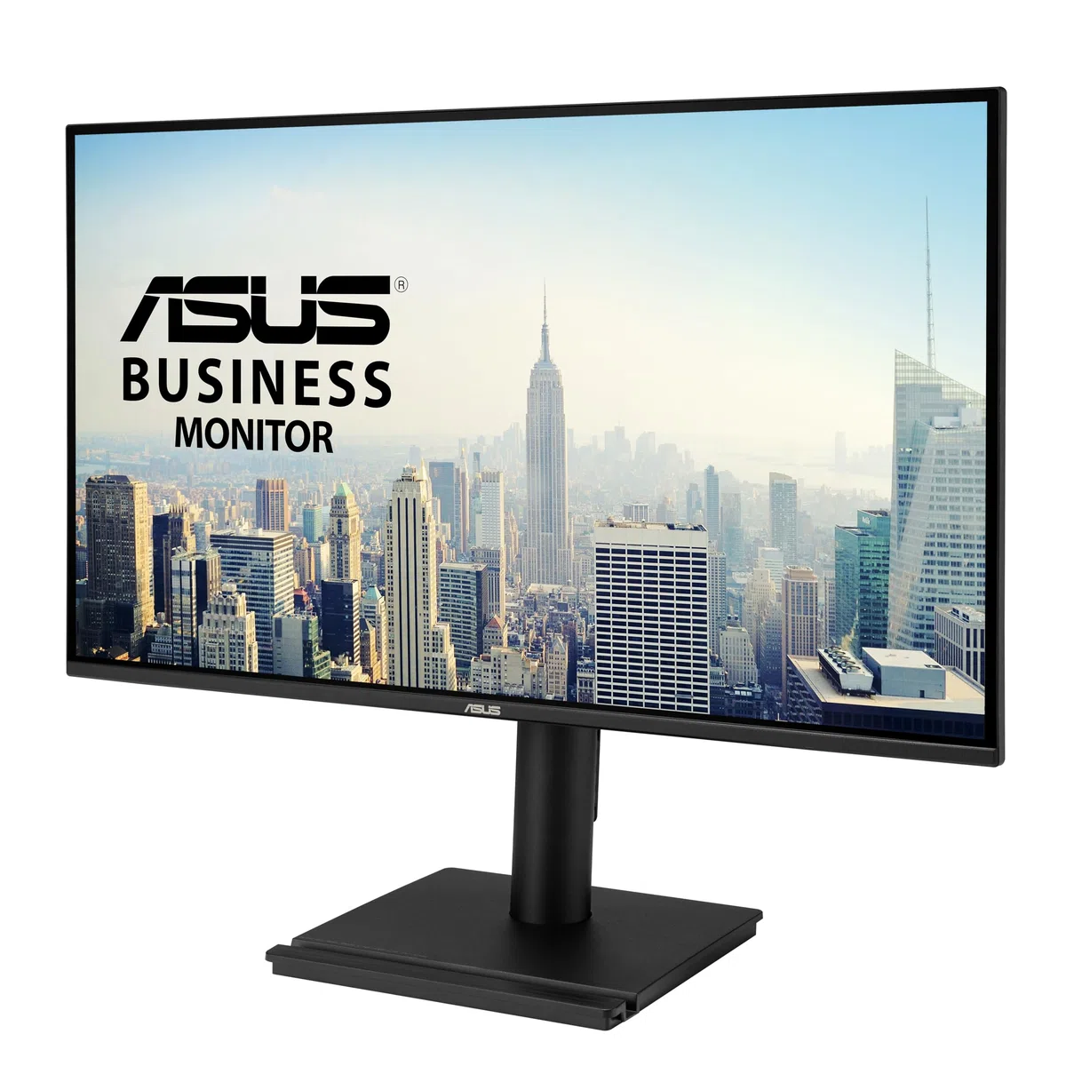 ASUS VA27AQSE monitor biznesowy 27" QHD IPS (2560 x 1440), 1 ms Response Time, 75 Hz, bez ramki, porty HDMI, DisplayPort i VGA, głośniki, Low Blue Light, Flicker Free, ergonomiczny design, czarny