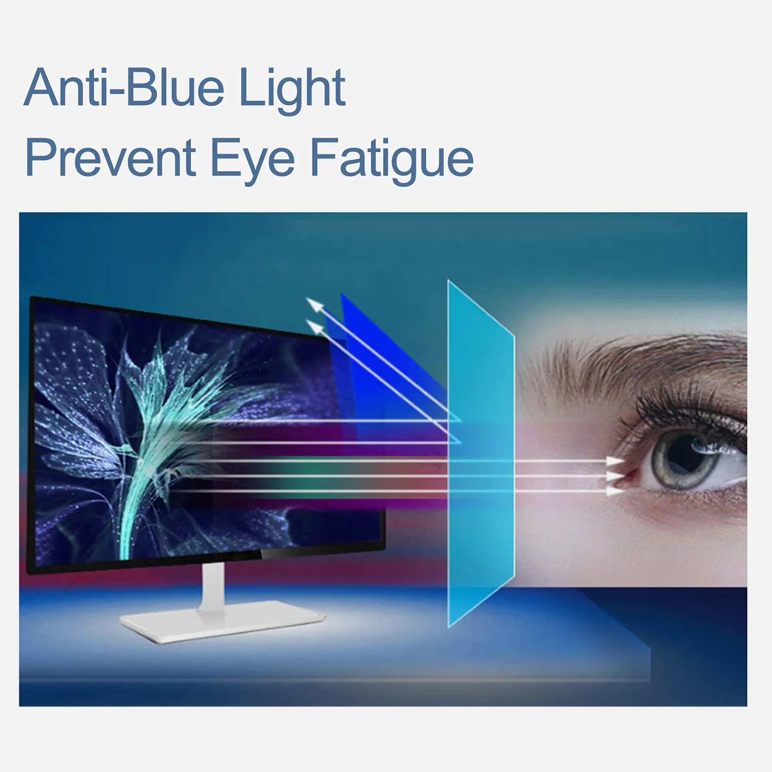 Od AntiGlare AntiScratch do monitora 32–39 cali, folia chroniąca przed niebieskim światłem wyświetlaczy LCD, LED, 4K OLED i QLED HDTV,Ochraniacze ekranu TV(34" 815 * 345)