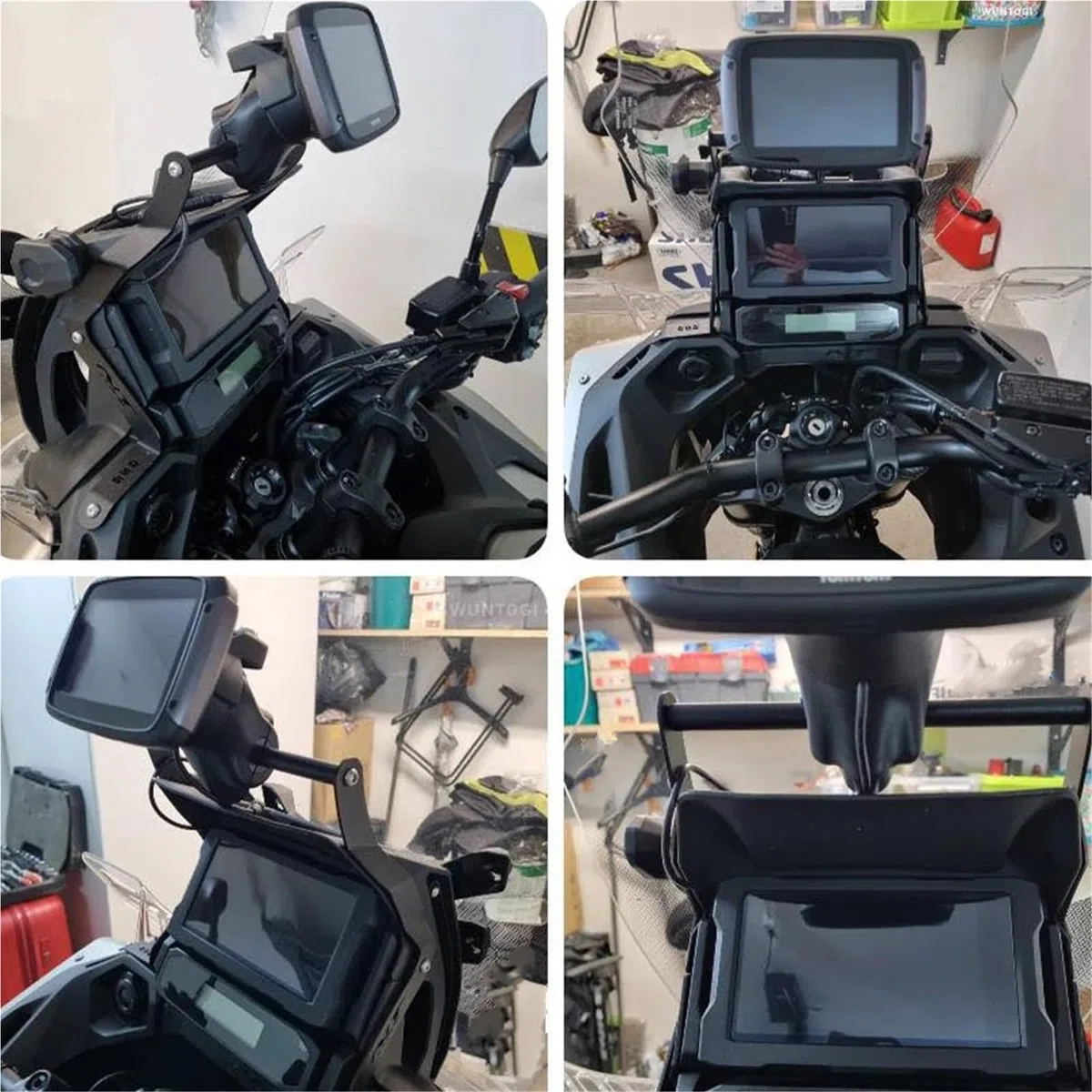 Uchwyt do nawigacji GPS Uchwyt na nawigację GPS do telefonu Pasuje do Honda NT 1100 2025 Uchwyt na telefon Uchwyt na nawigację GPS Motocyklowy uchwyt nawigacyjny GPS