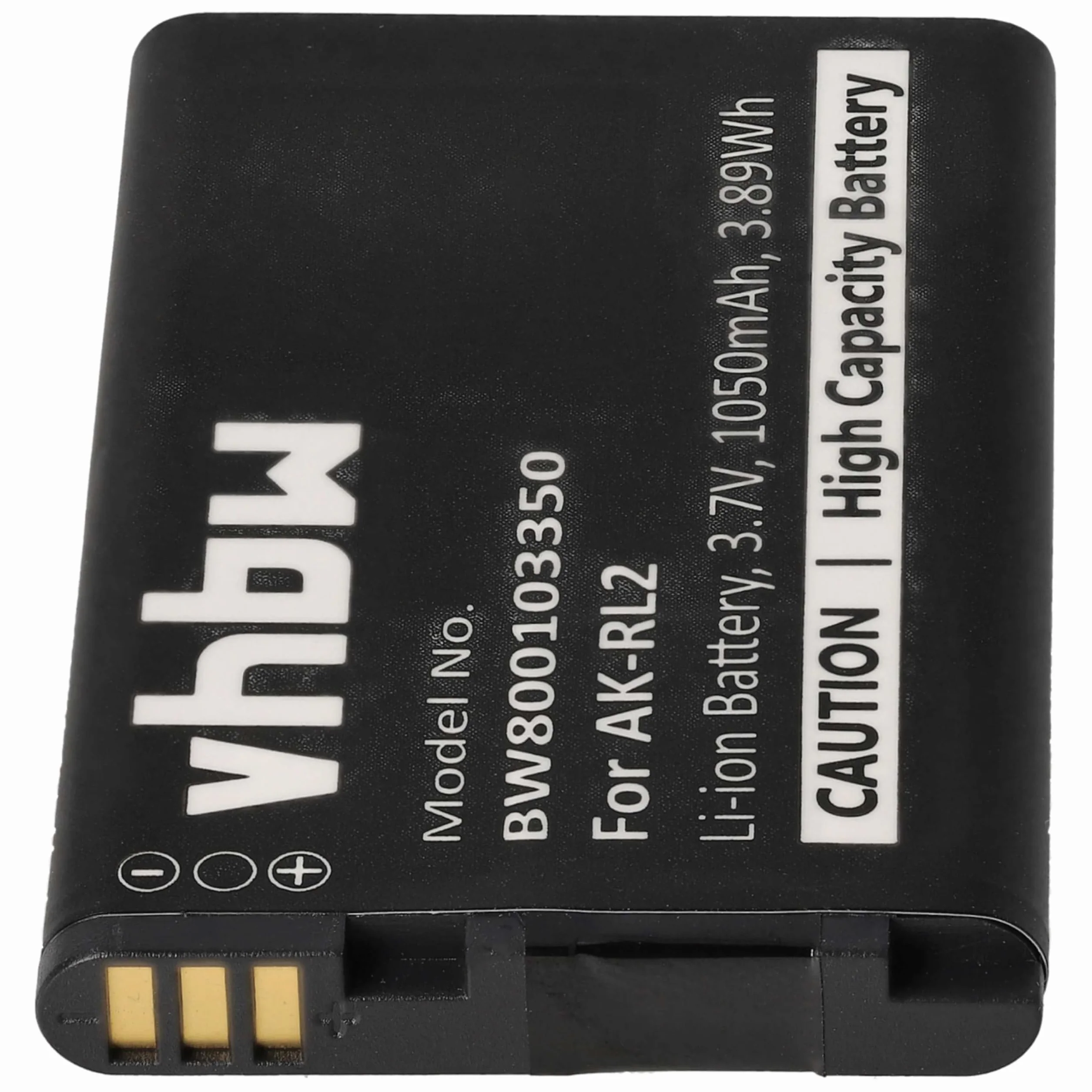 vhbw 1 x akumulator kompatybilny z Emporia V20M, V20MC, V20MB, VF4, V20ME telefon komórkowy smartfon dla seniorów (1050 mAh, 3,7 V, litowo-jonowy) – zamiennik do AK-RL2