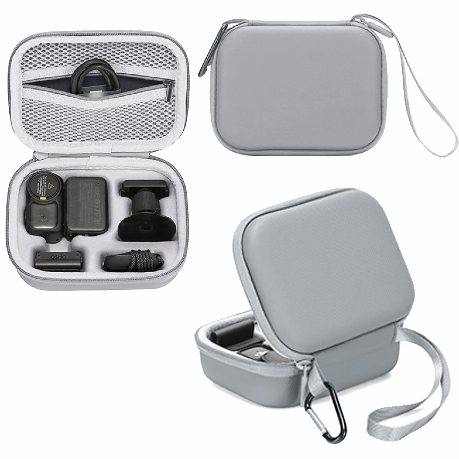 Przenośna mini torba do przenoszenia DJI Osmo Nano, wodoodporna torba do przechowywania PU, ochronna torba podróżna, kompatybilna z akcesoriami DJI OSMO Nano