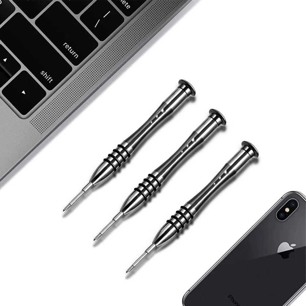 MMOBIEL Profesjonalny 3-częściowy zestaw śrubokrętny Zestaw narzędzi kompatybilny z iPhone i MacBook Pro/Air z siatkówką