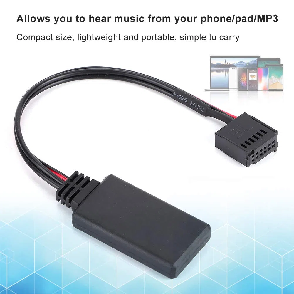 Samochodowy Moduł Bluetooth Kabel AUX-IN Bezprzewodowy Adapter o Pasuje do Focus/Mondeo/ 6000 CD