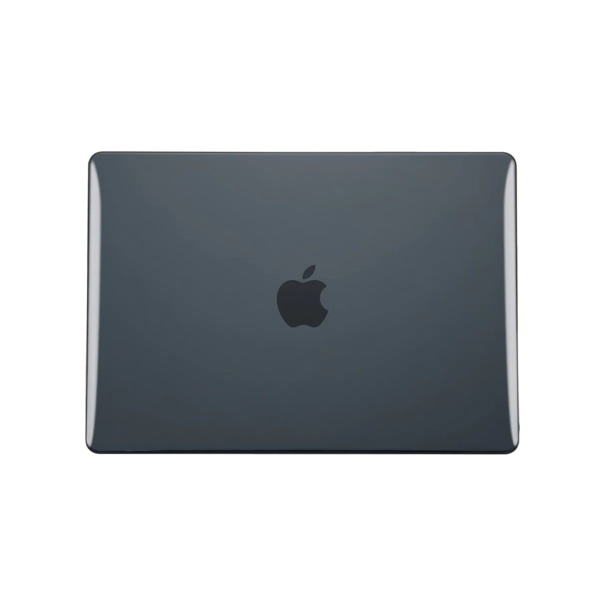 Lunivop Etui do MacBook Air 13 cali M5 2026-2022 M4 M3 M2 (model A3449 A3240) wysoka przezroczystość, smukła osłona rozpraszająca ciepło, twarda ochrona przed żółknięciem, Czarny