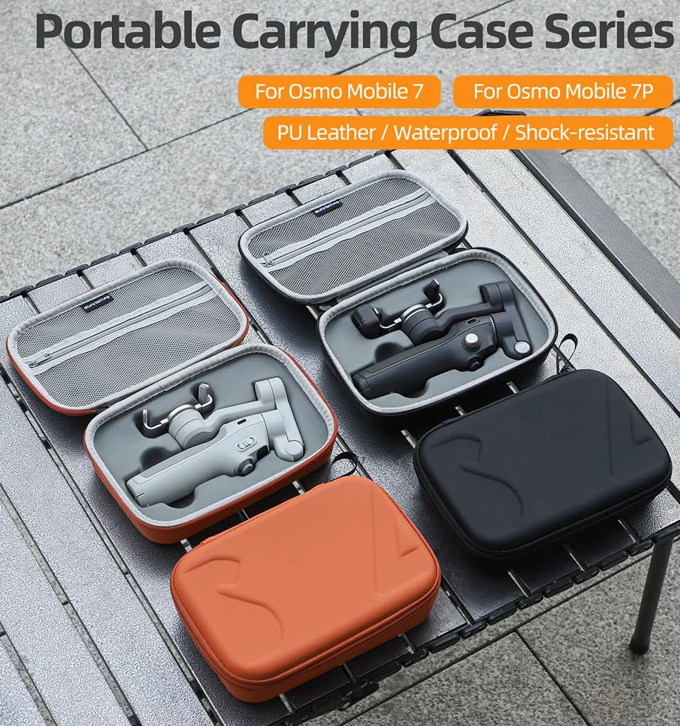 Etui na Osmo Mobile 7/ 7P, Premium przenośna torba do przechowywania akcesoriów do stabilizatora DJI Osmo Mobile 7 Pro Gimbal, przenośna torba na DJI Osmo Mobile 7/ 7P