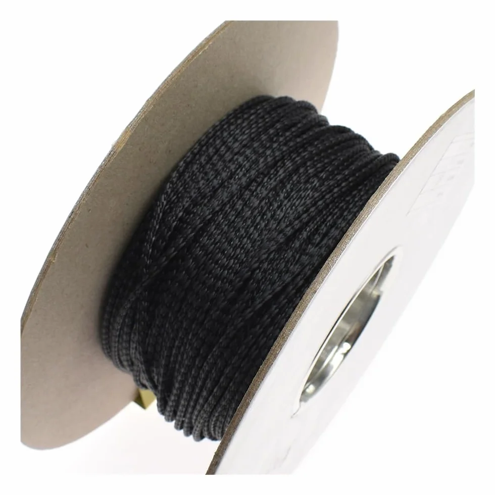 Oplot kablowy 10M 3-14mm Wielokolorowa przędza bawełniana PP, pleciona siatka kablowa z PET(Gbl,12mm)