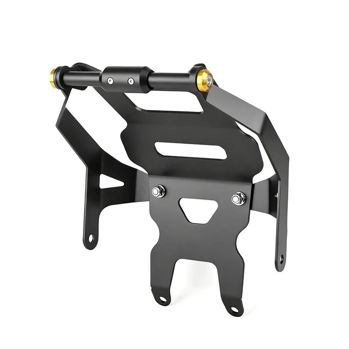 Uchwyt na nawigację motocyklową, czarne części, uchwyt na nawigację GPS, pasuje do Hondy XADV 750 2021- Uchwyt do nawigacji GPS uchwyt Uchwyt do nawigacji(Gold)