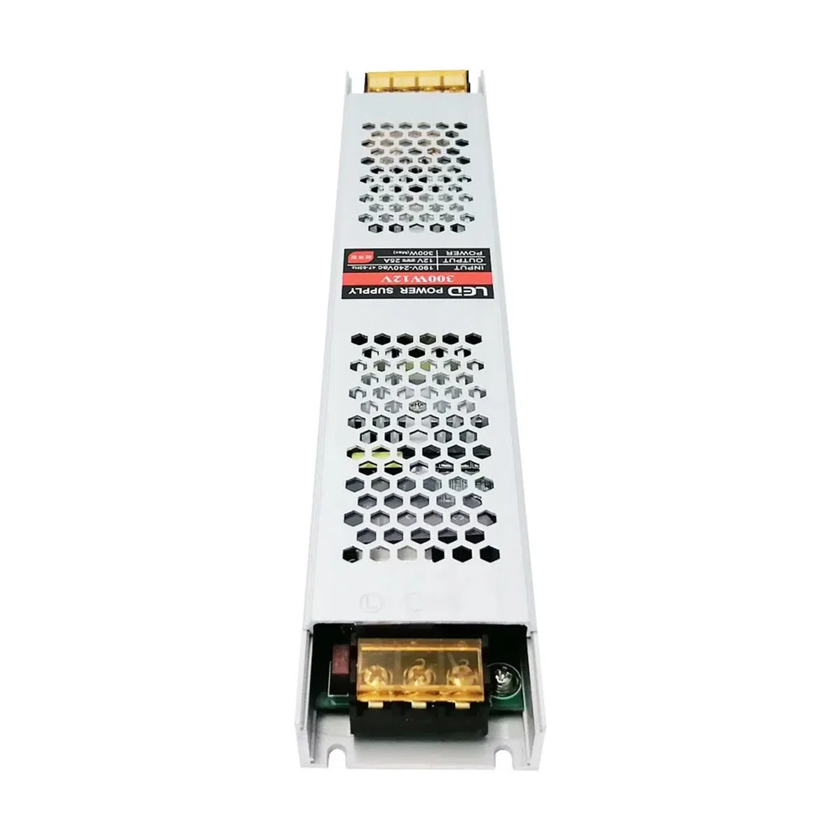 Listwa zasilająca LED 12 V 300 W, wbudowana aluminiowa obudowa przełącznika karty kontrolera napędu