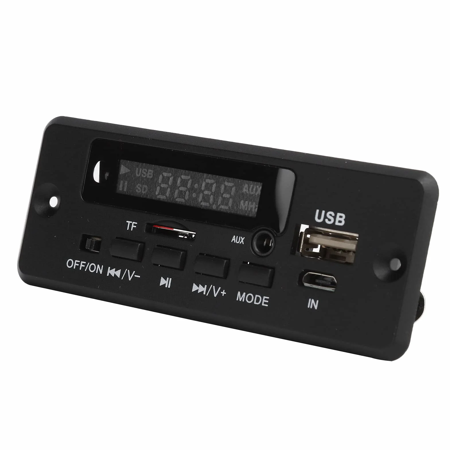 Płyta Dekodera MP3, Uniwersalny Moduł Dekodowania WAV 12V5V Płyta Dekodera Wzmacniacza FM MP3, Płyta Dekodowania USB/SD/FM/LINE MP3