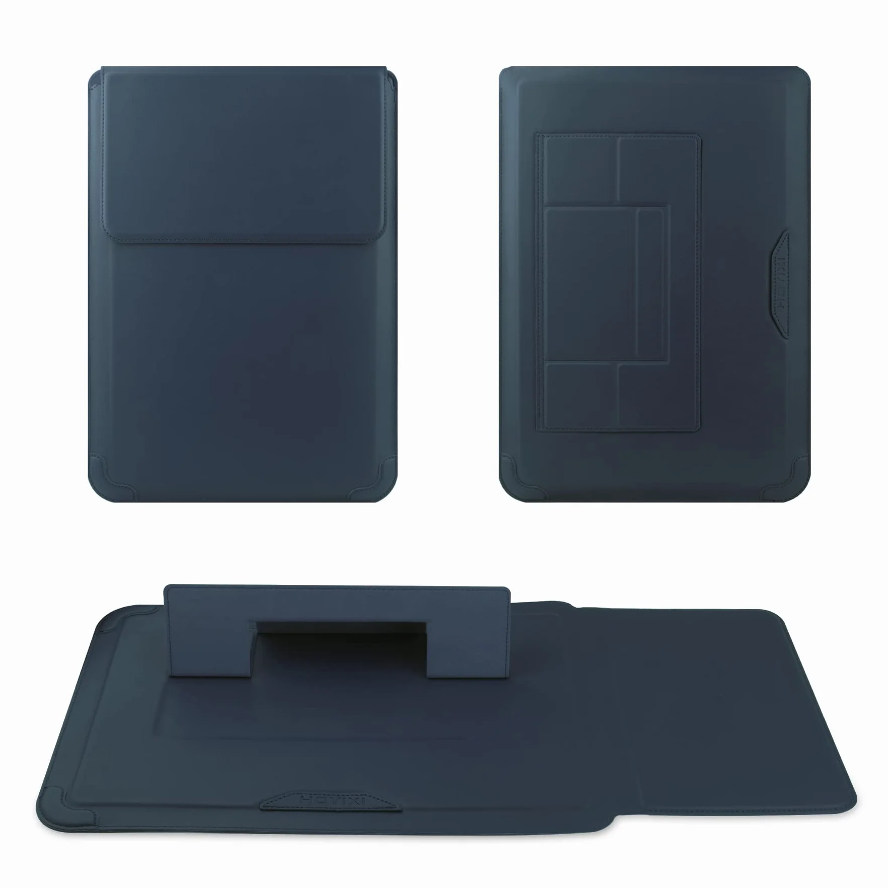 HoYiXi Pokrowiec na laptopa 33.0 cm, skórzany pokrowiec, kompatybilny z MacBook Air 13 M1 M2 2022–2018, MacBook Pro 13 M2 2022–2016, Surface Pro 8 2021, Surface Go 3 33–33.6 cm, Dell, Lenovo, HP,