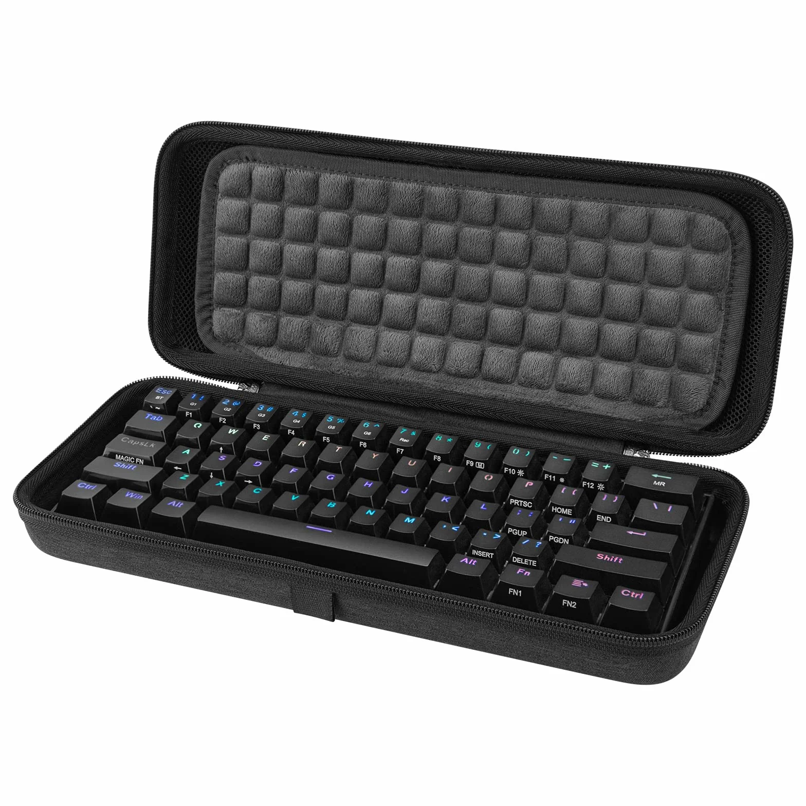 Etui podróżne na klawiaturę 60% 61-klawiszowa, torba ochronna do przechowywania, kompatybilna z Razer Huntsman