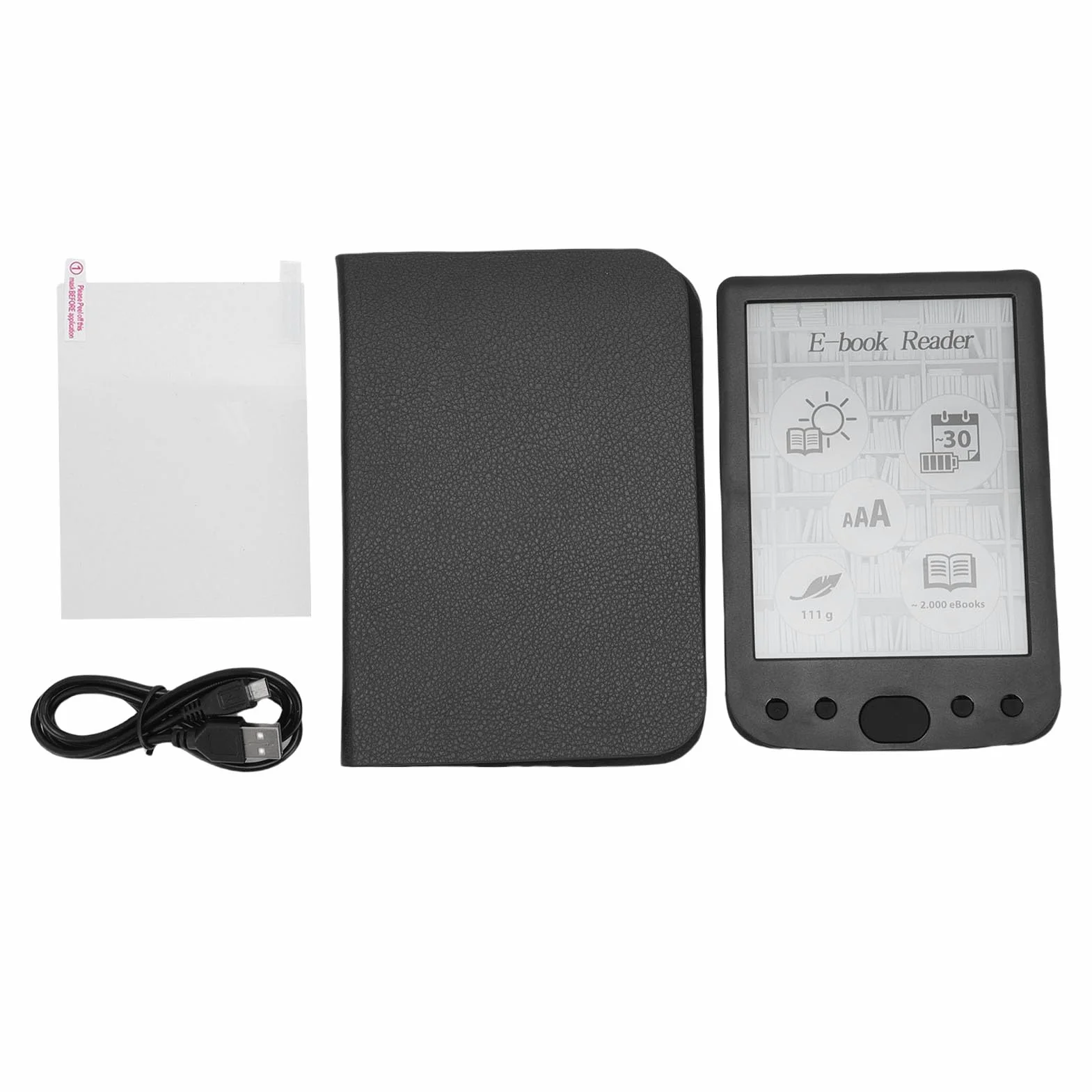 E Reader, Duży Ekran Dotykowy Ekran Dotykowy E Reader, HD Digital E, z ochronną obsługą Baterii 2500 MAh do 32G (4G)