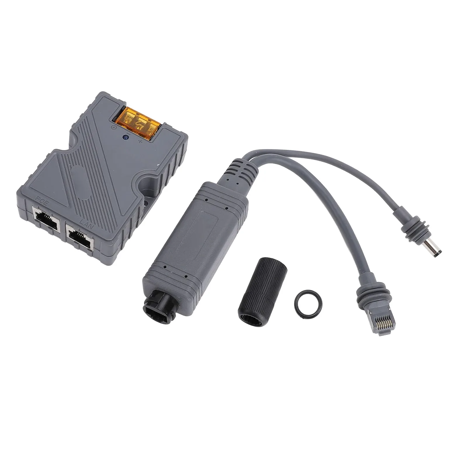 Fabater 150W Gige Poe Wtryskiwacz do Szybkiego Połączenia Sieciowego Gigabit Ethernet Zestaw Rozdzielający Ethernet dla Mini Urządzenia Antenowego