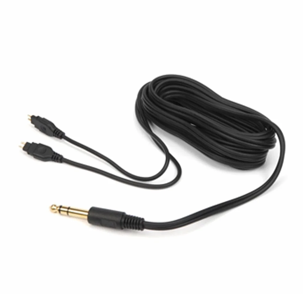 SENNHEISER Zapasowy kabel do słuchawek HD650 HD600 HD580 HD535 HD545 HD565 HD265 z wtyczką 1/10.2 cm 6,3 mm