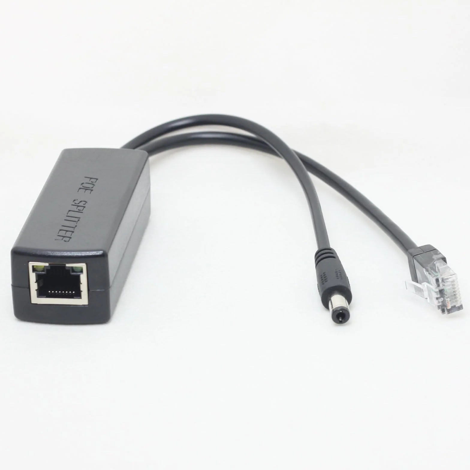 Aktywny rozdzielacz PoE 5 V 2,4 A Power Over Ethernet IEEE802.3af z wtyczką DC 5,5 x 2,5 mm do mostka Hue Bridge i inteligentnego urządzenia 5 V