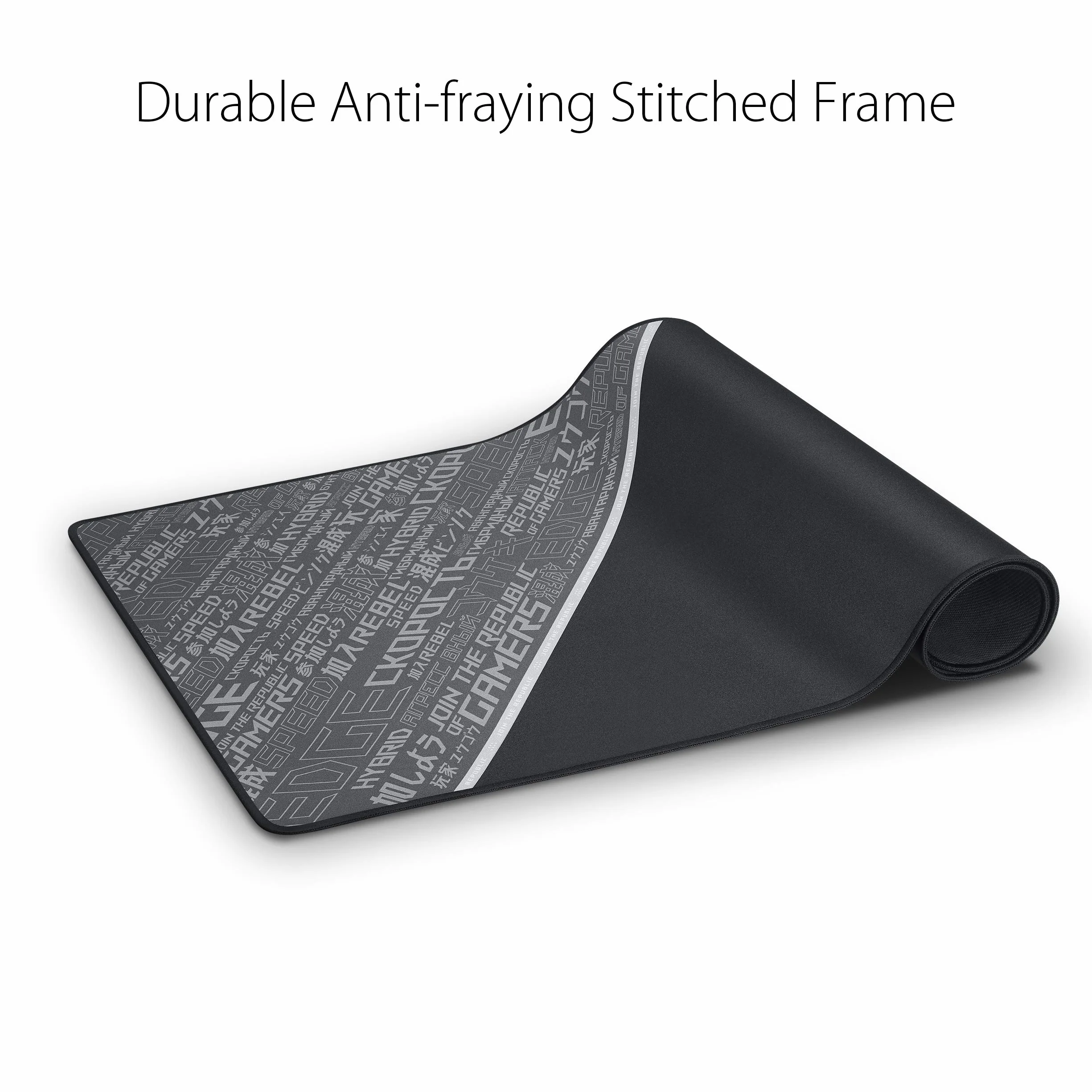 ASUS ROG Sheath BLK LTD Extra-Large Size extended gaming mouse pad with Anti-Fray Stitching, and Non-Slip Base