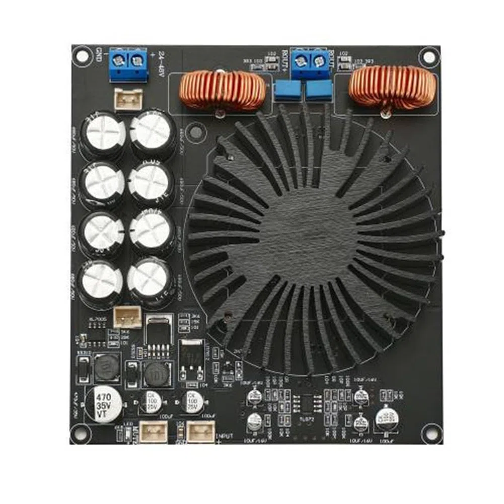 600 W TPA3255D wzmacniacz płyta audio klasa D mono wzmacniacze dźwięku głośnik domowy wzmacniacz audio z grzejnikiem