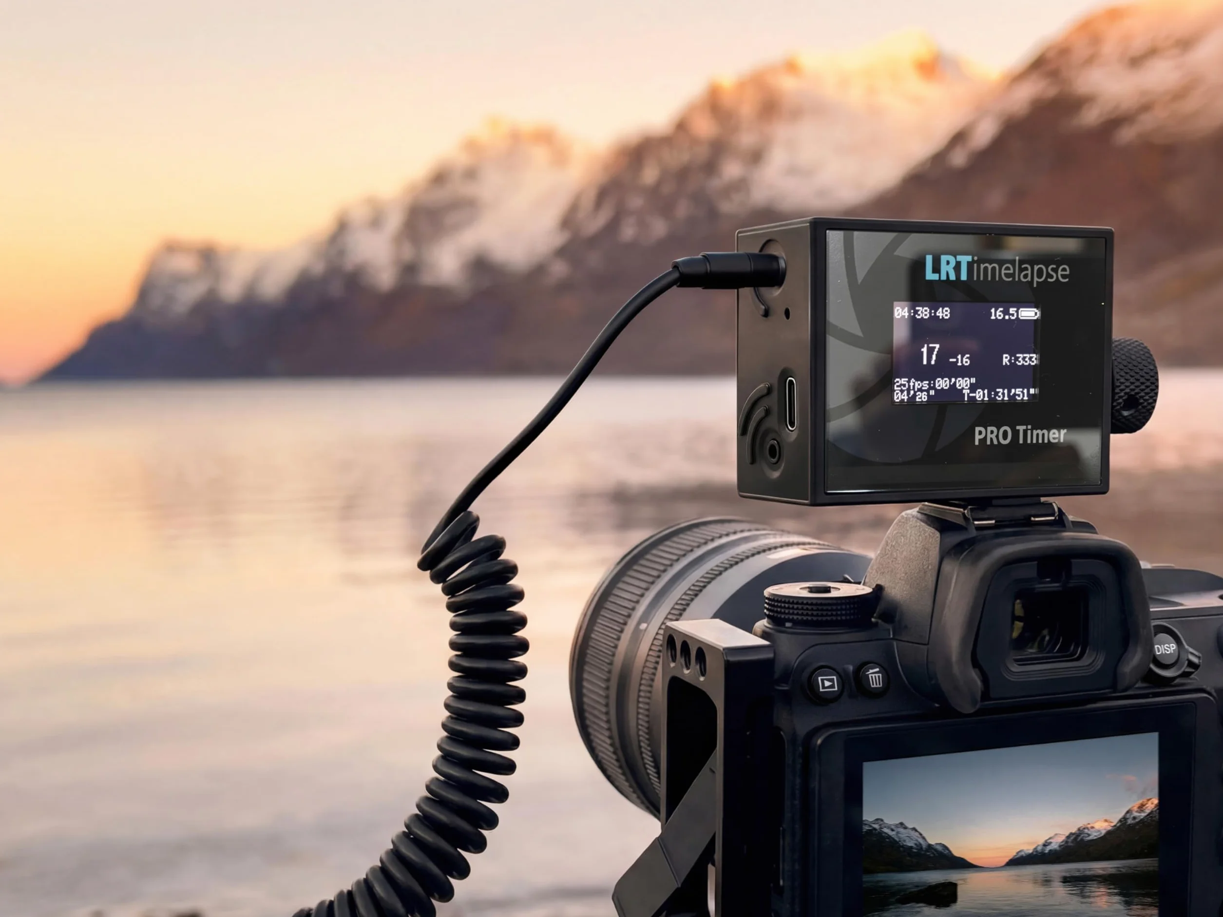 PRO Timer 3.5 Wyzwalacz Interwałowy do Aparatów Fotograficznych, Przeznaczony do Fotografii Poklatkowej i Astrofotografii