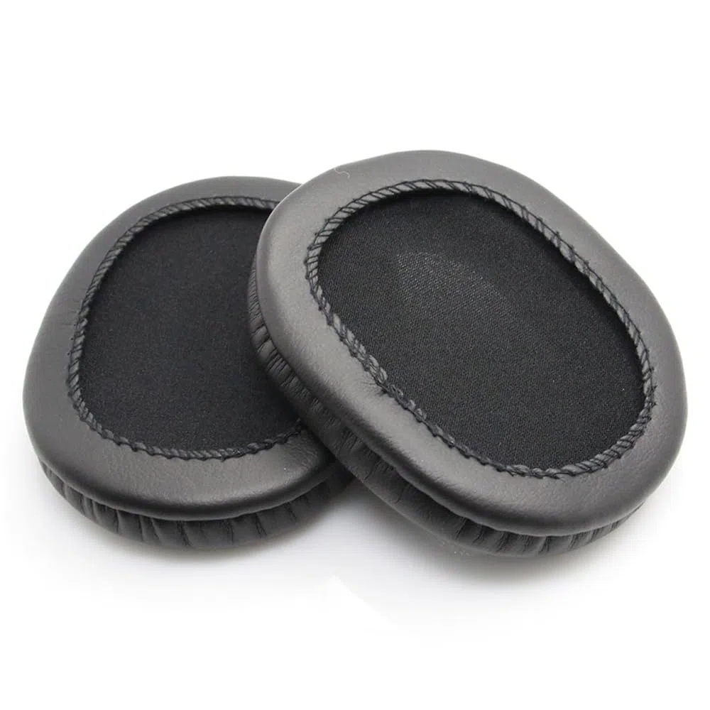 Zapasowe Nausznik do Audio Technica ATH-M50 / M50X / M50XBT / M50RD / M40X / M30X / M20X / MSR7 / SX1 Słuchawek od MMOBIEL - Memory Foam i Protein PU Wymienna Poduszka Uszu - Pady Nauszne - Czarny