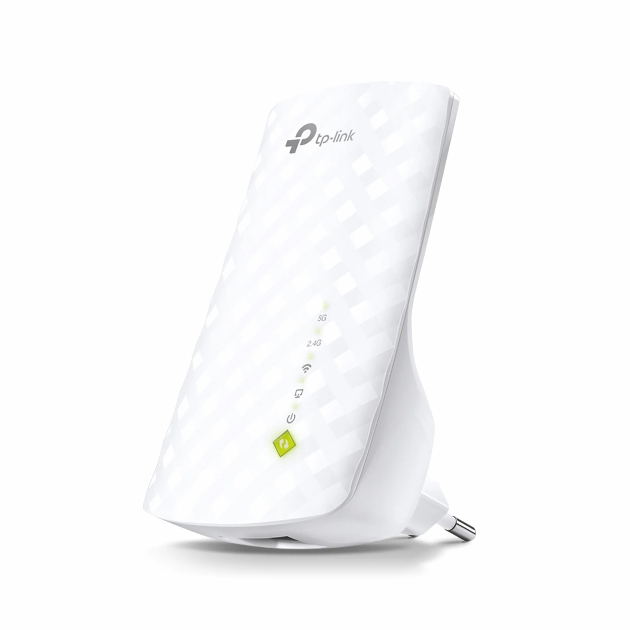 TP-Link RE200 – Wzmacniacz zasięgu Wi-Fi AC750, Dual Band 2.4GHz i 5GHz, wskaźnik sygnału, WPS, wtyczka ścienna – zwiększa zasięg Wi-Fi w domu